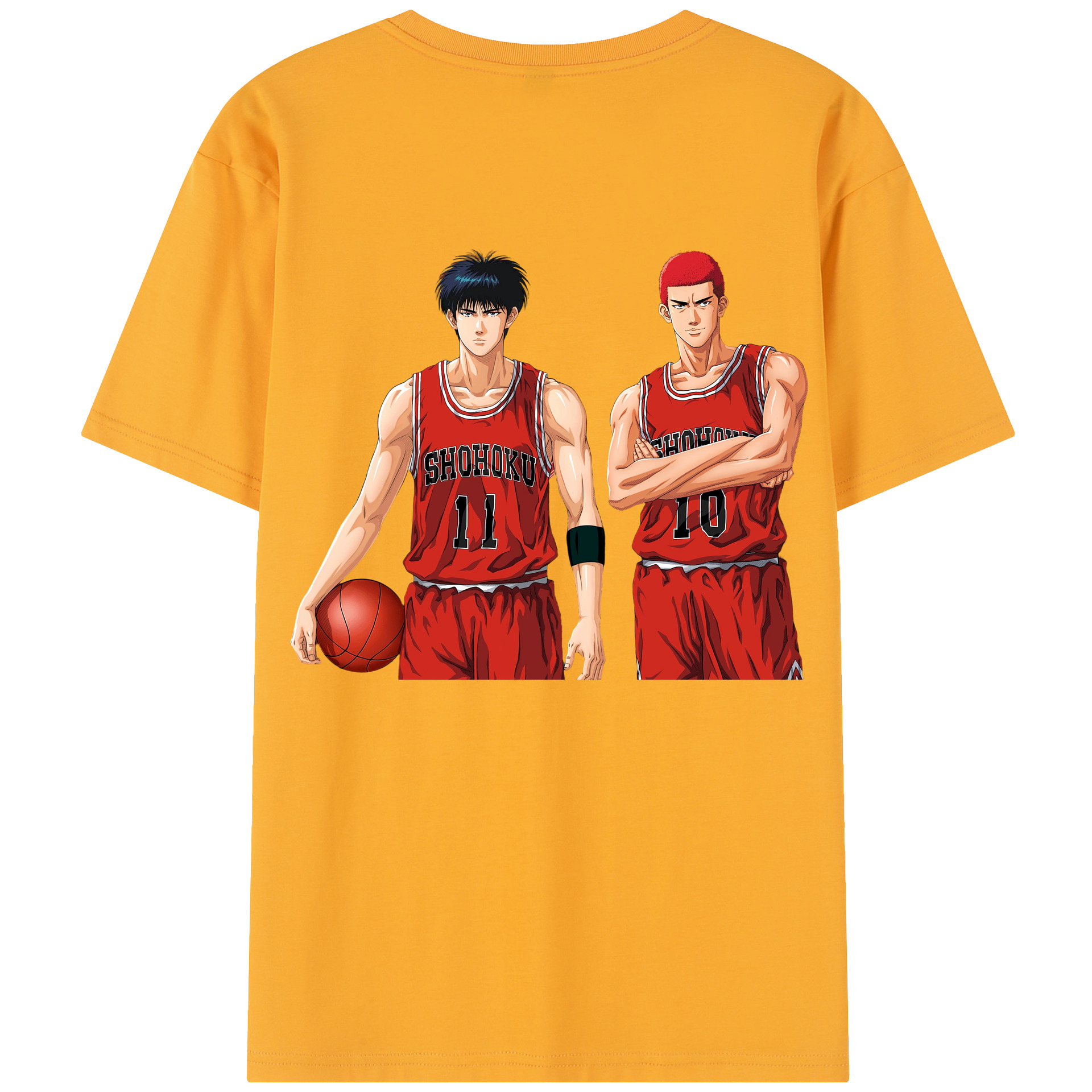 SLAM DUNK／スラムダンク レディース半袖Tシャツ(バックプリント)