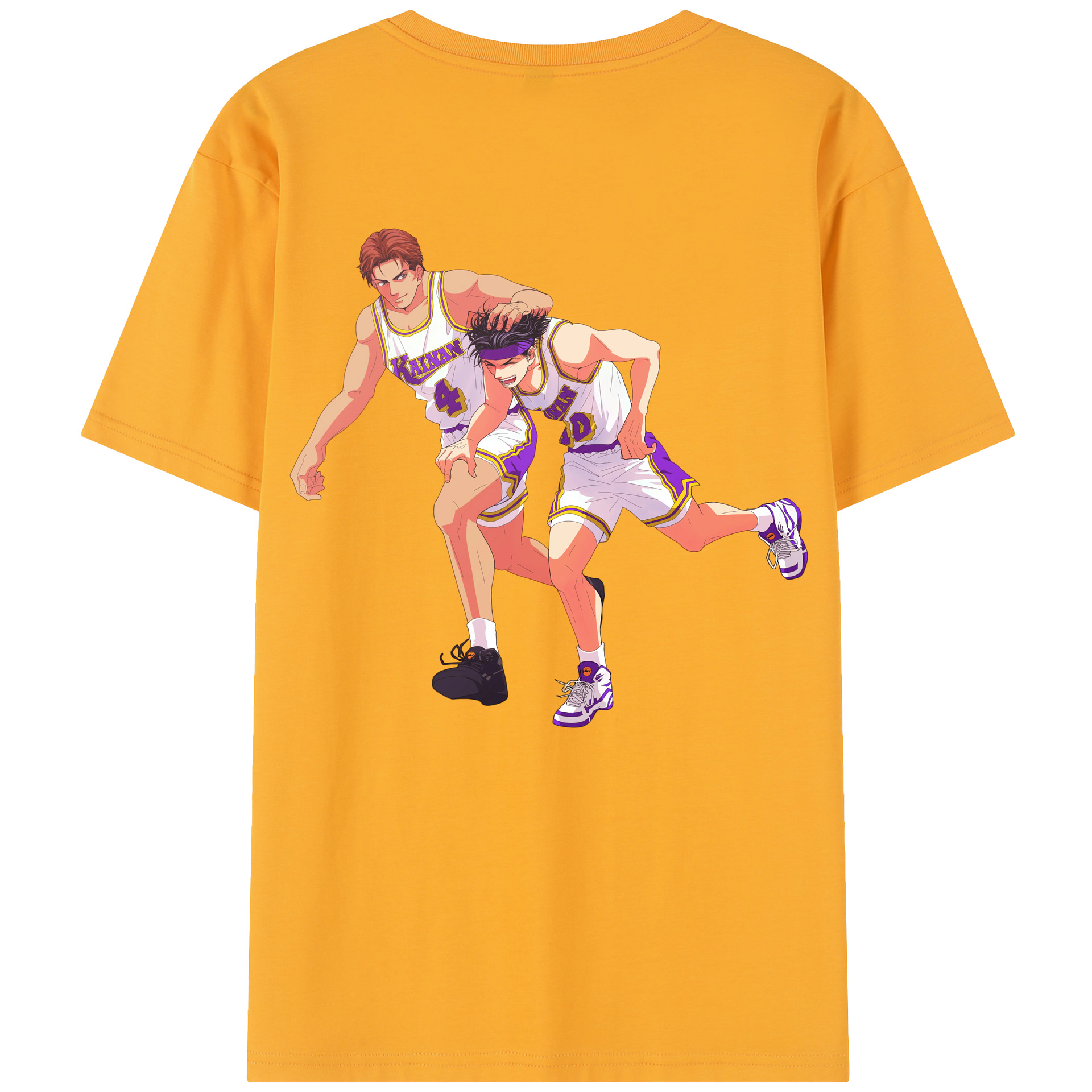SLAM DUNK／スラムダンク レディース半袖Tシャツ(バックプリント)