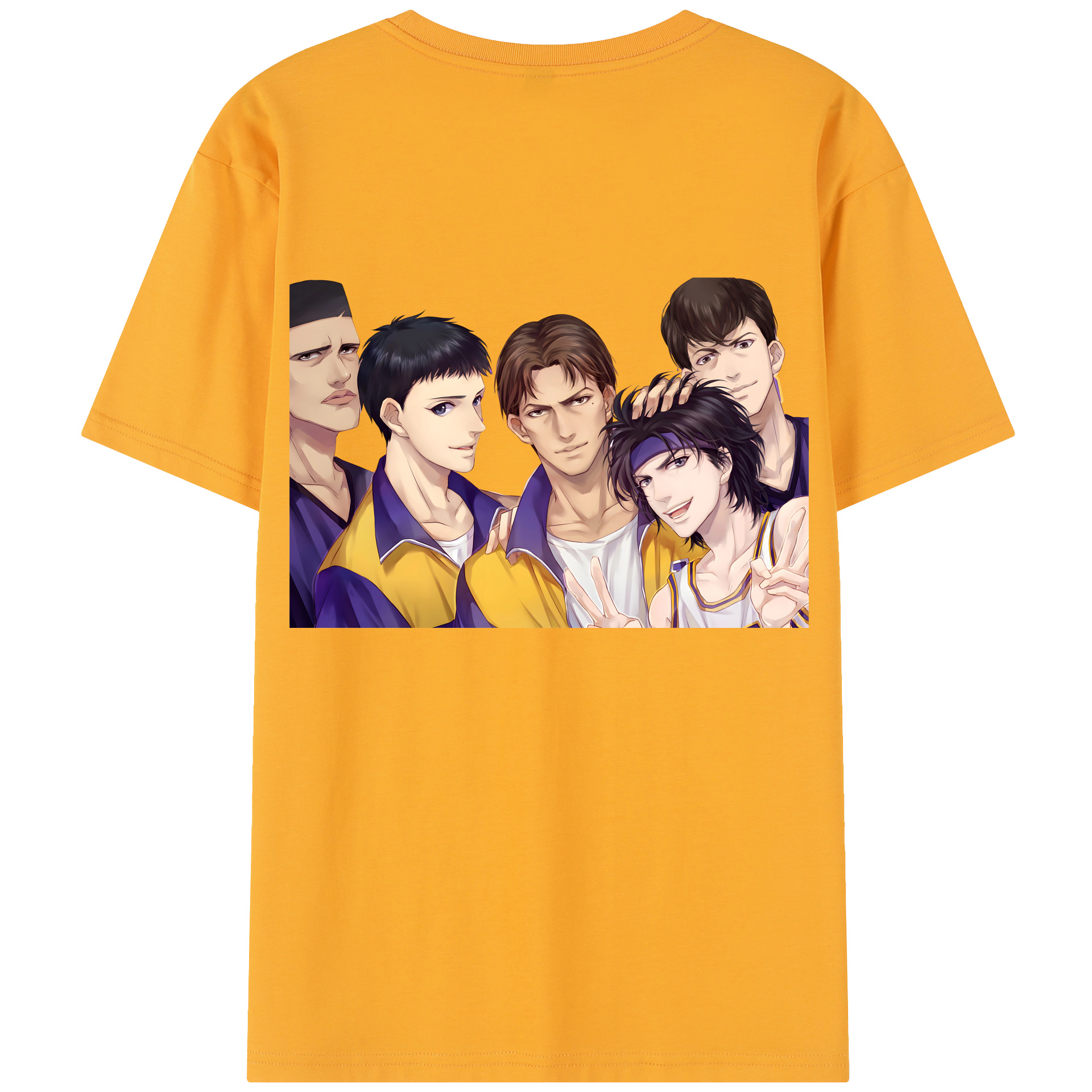 SLAM DUNK／スラムダンク レディース半袖Tシャツ(バックプリント)