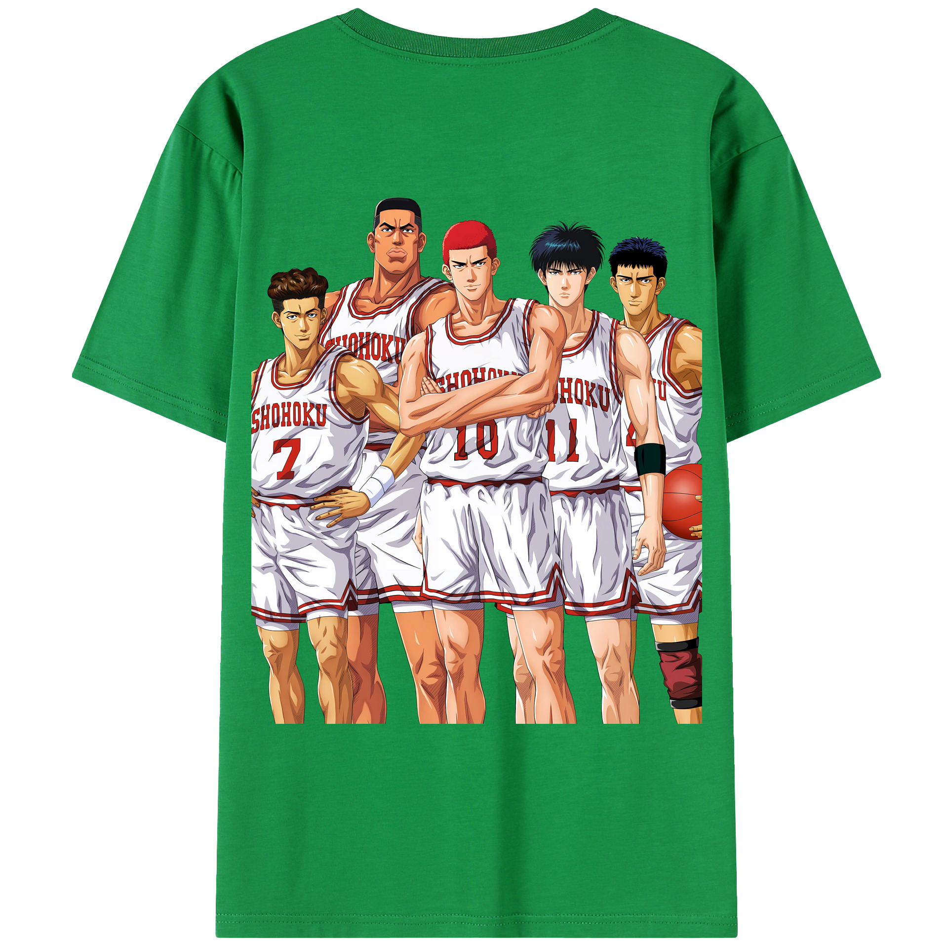 （画像用） SLAM DUNK／スラムダンク レディース半袖Tシャツ(バックプリント)