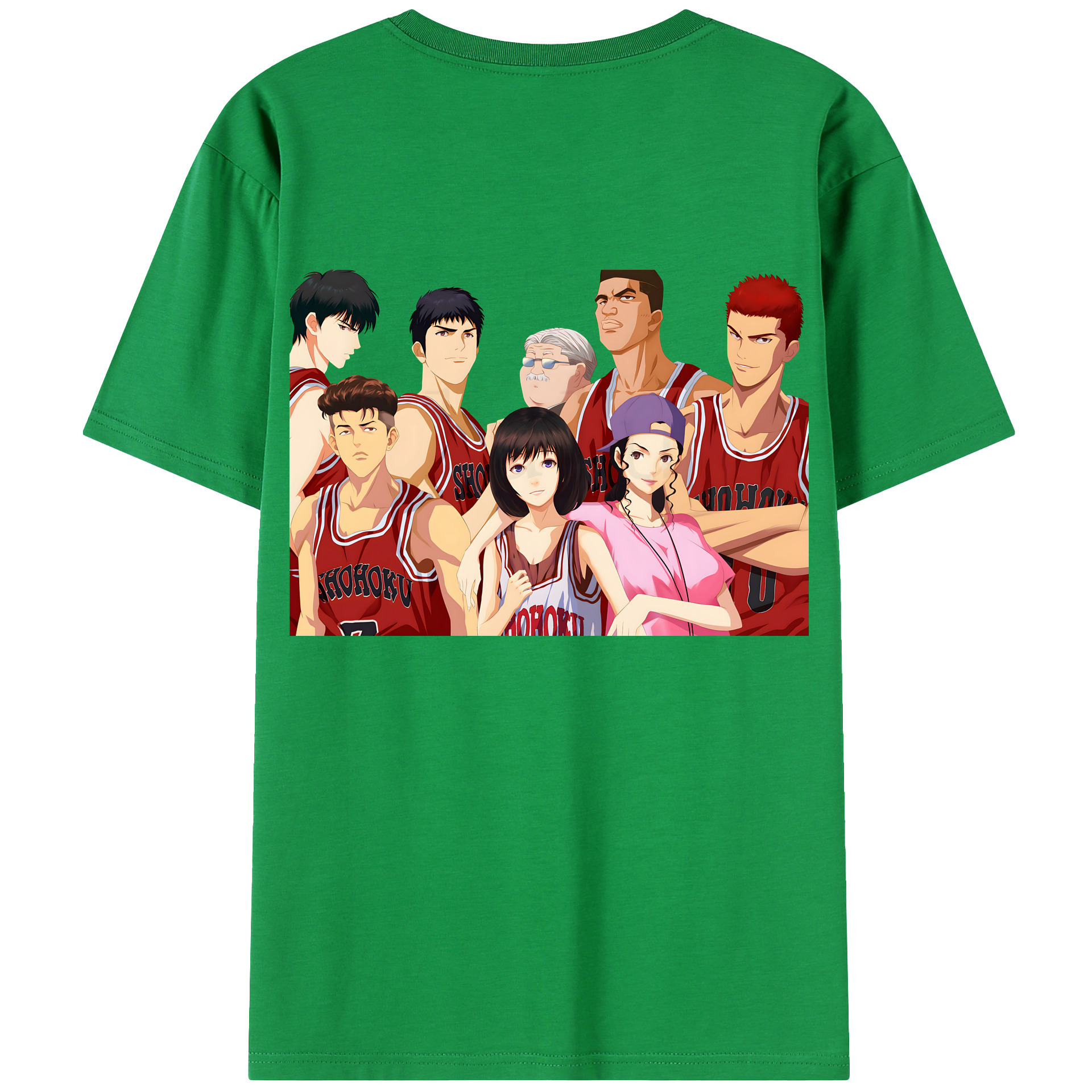 （画像用） SLAM DUNK／スラムダンク レディース半袖Tシャツ(バックプリント)