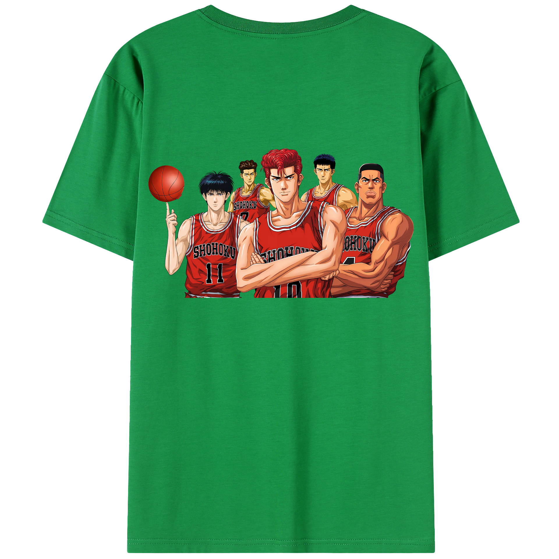 （画像用） SLAM DUNK／スラムダンク レディース半袖Tシャツ(バックプリント)