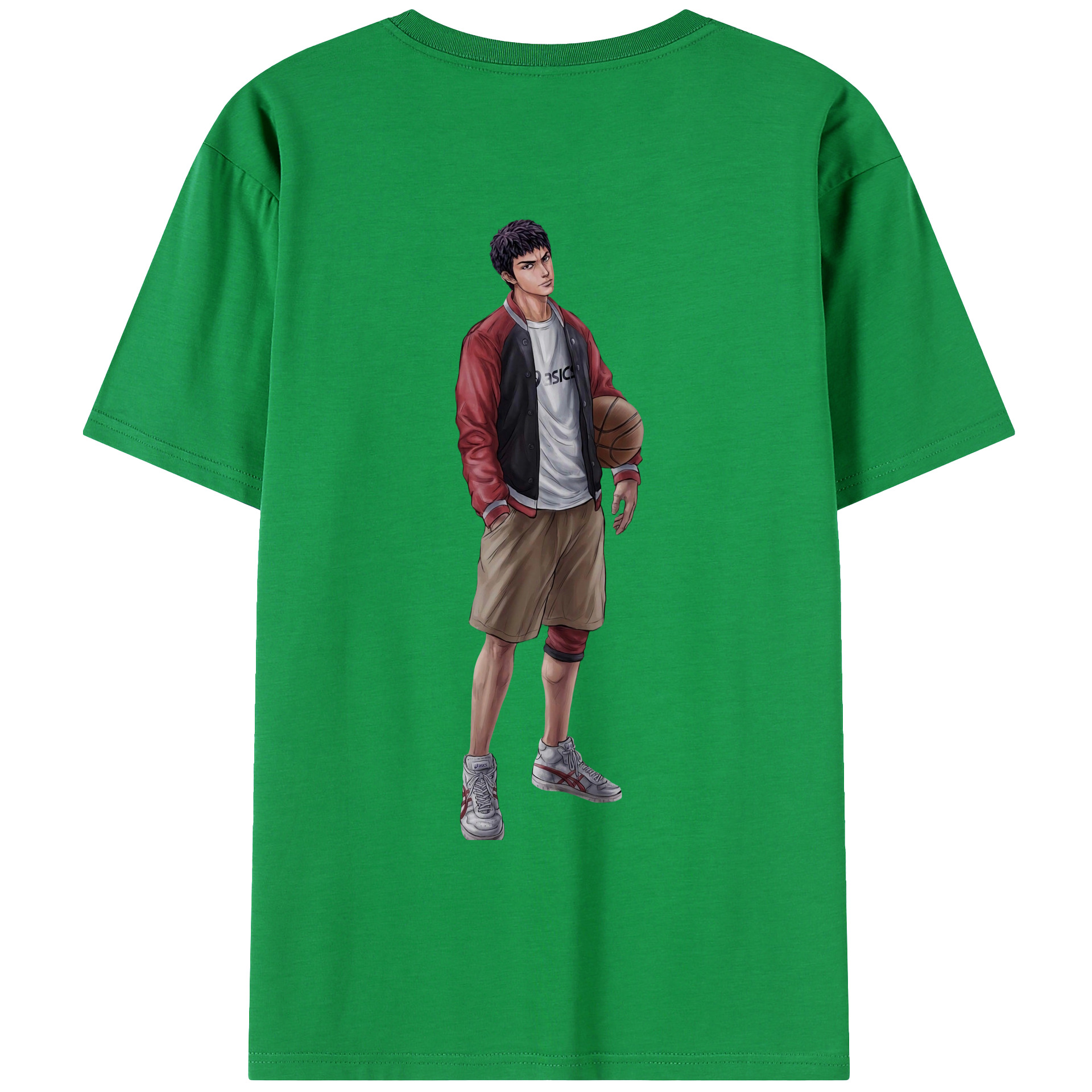 SLAM DUNK／スラムダンク レディース半袖Tシャツ(バックプリント)
