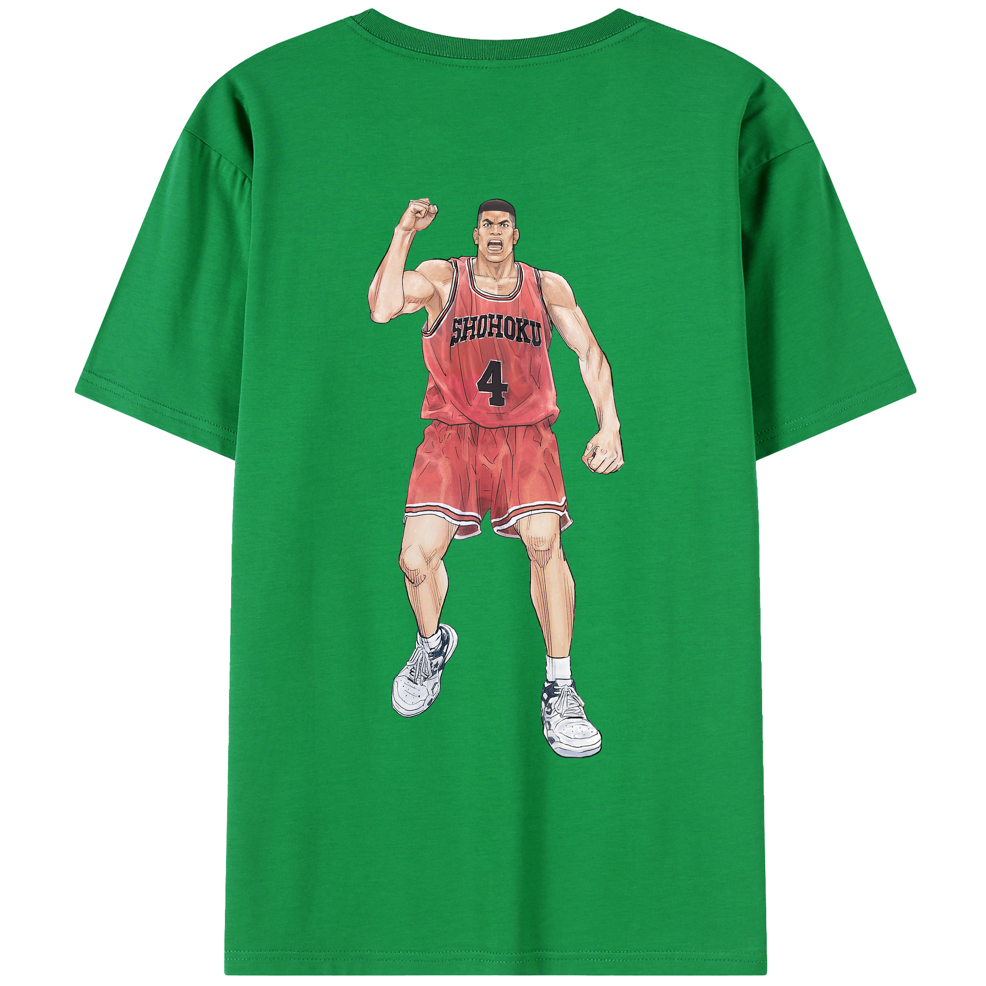 SLAM DUNK／スラムダンク レディース半袖Tシャツ(バックプリント)