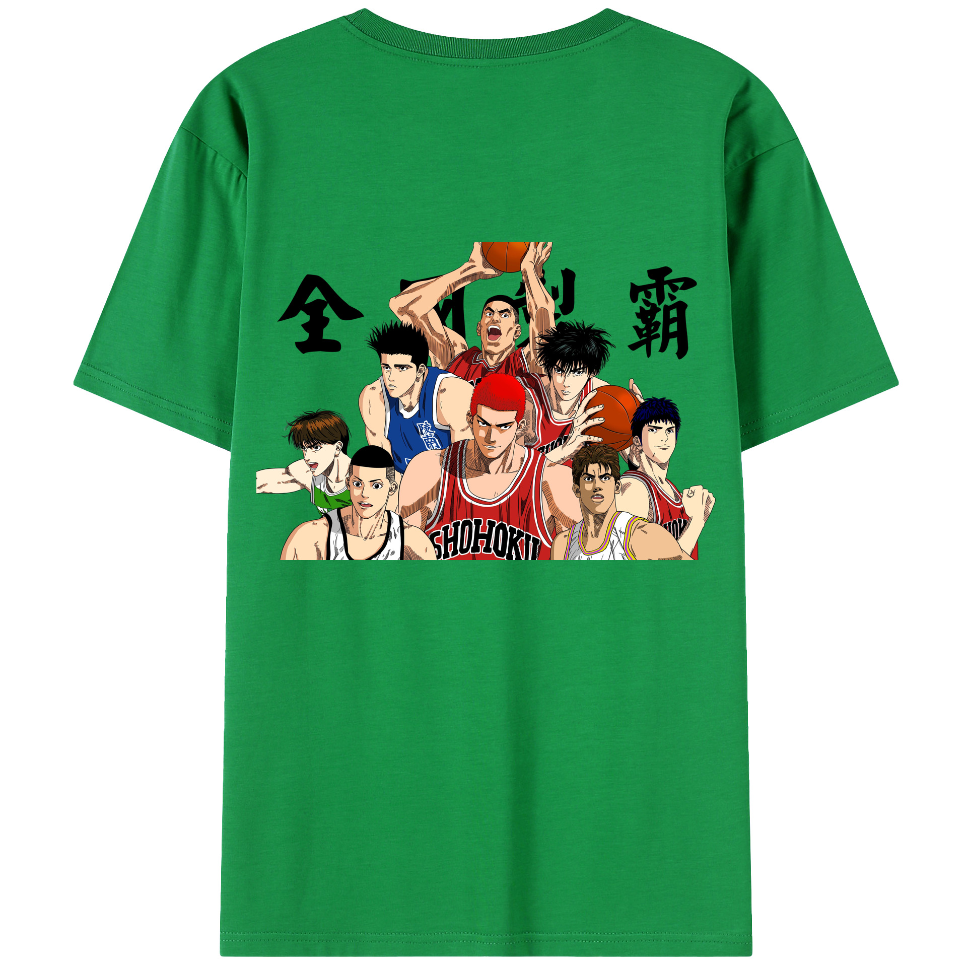 SLAM DUNK／スラムダンク レディース半袖Tシャツ(バックプリント)