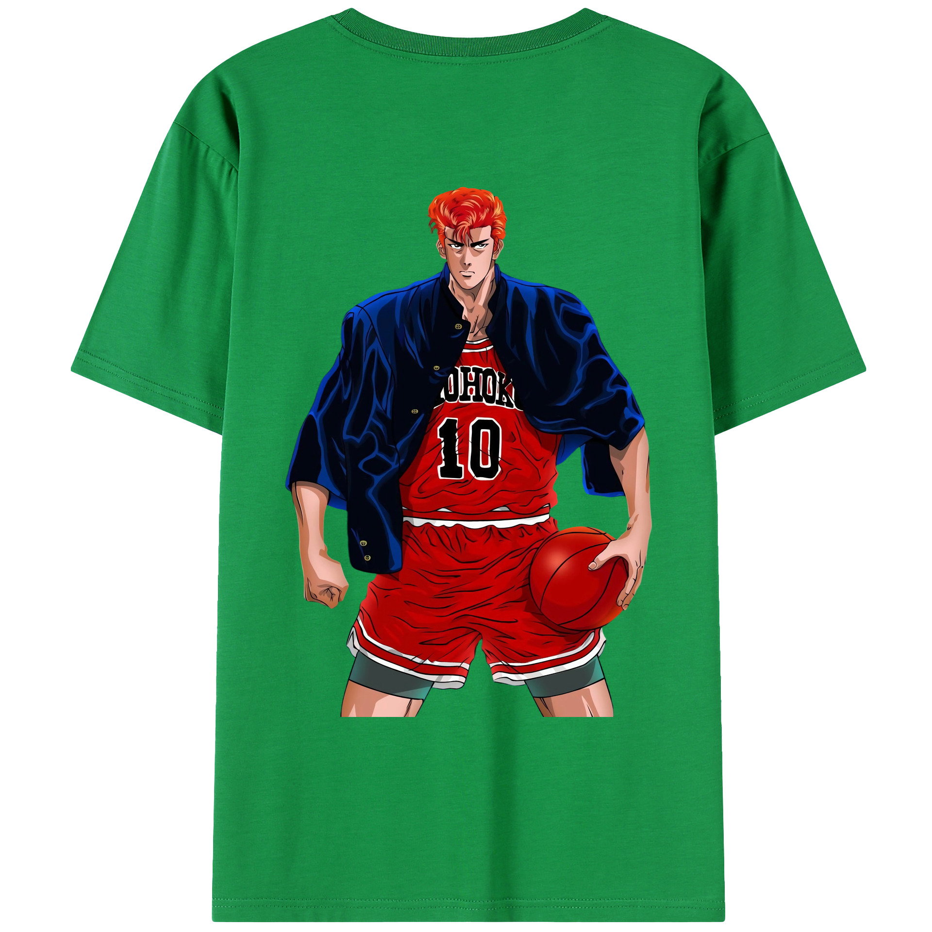 （画像用） SLAM DUNK／スラムダンク レディース半袖Tシャツ(バックプリント)