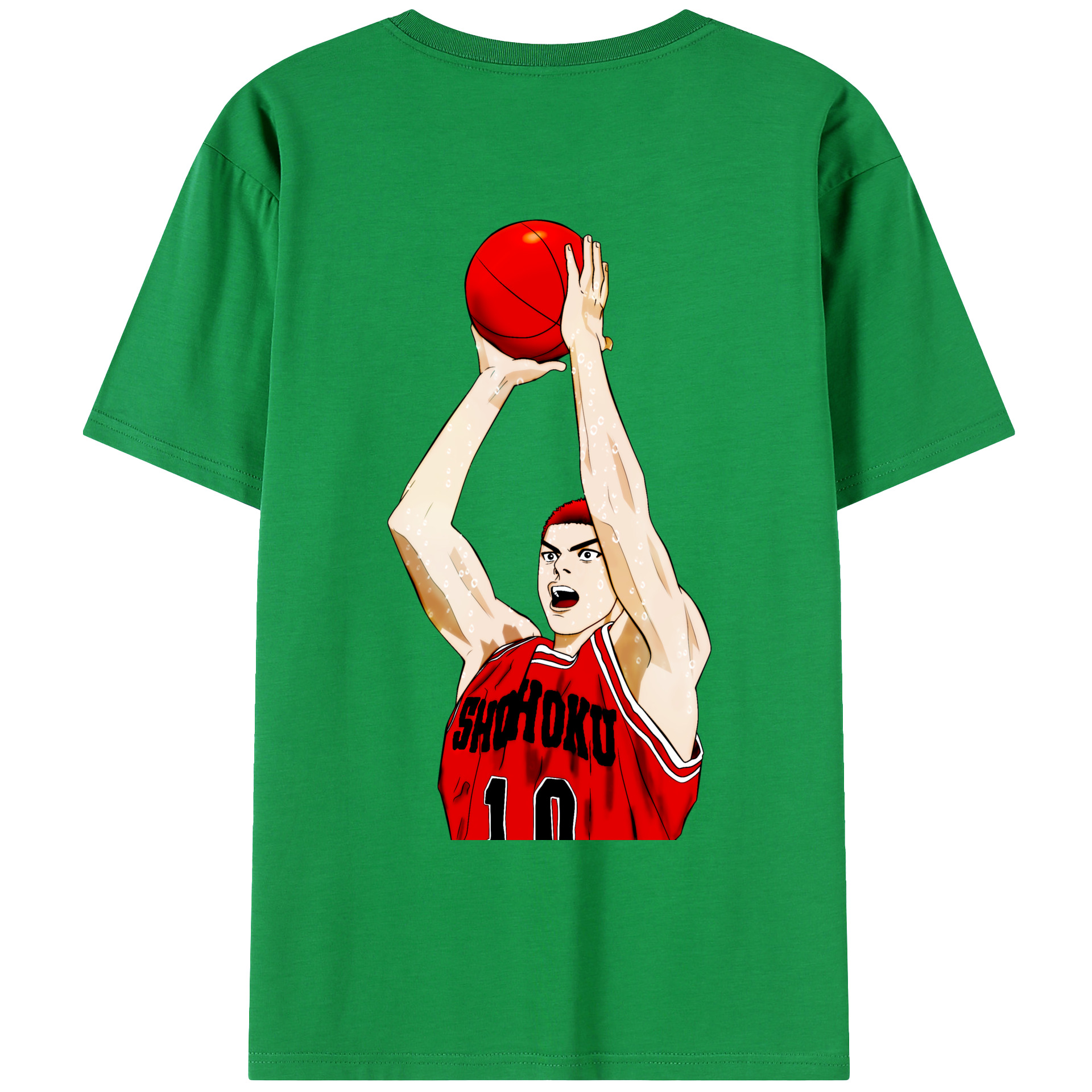 （画像用） SLAM DUNK／スラムダンク レディース半袖Tシャツ(バックプリント)