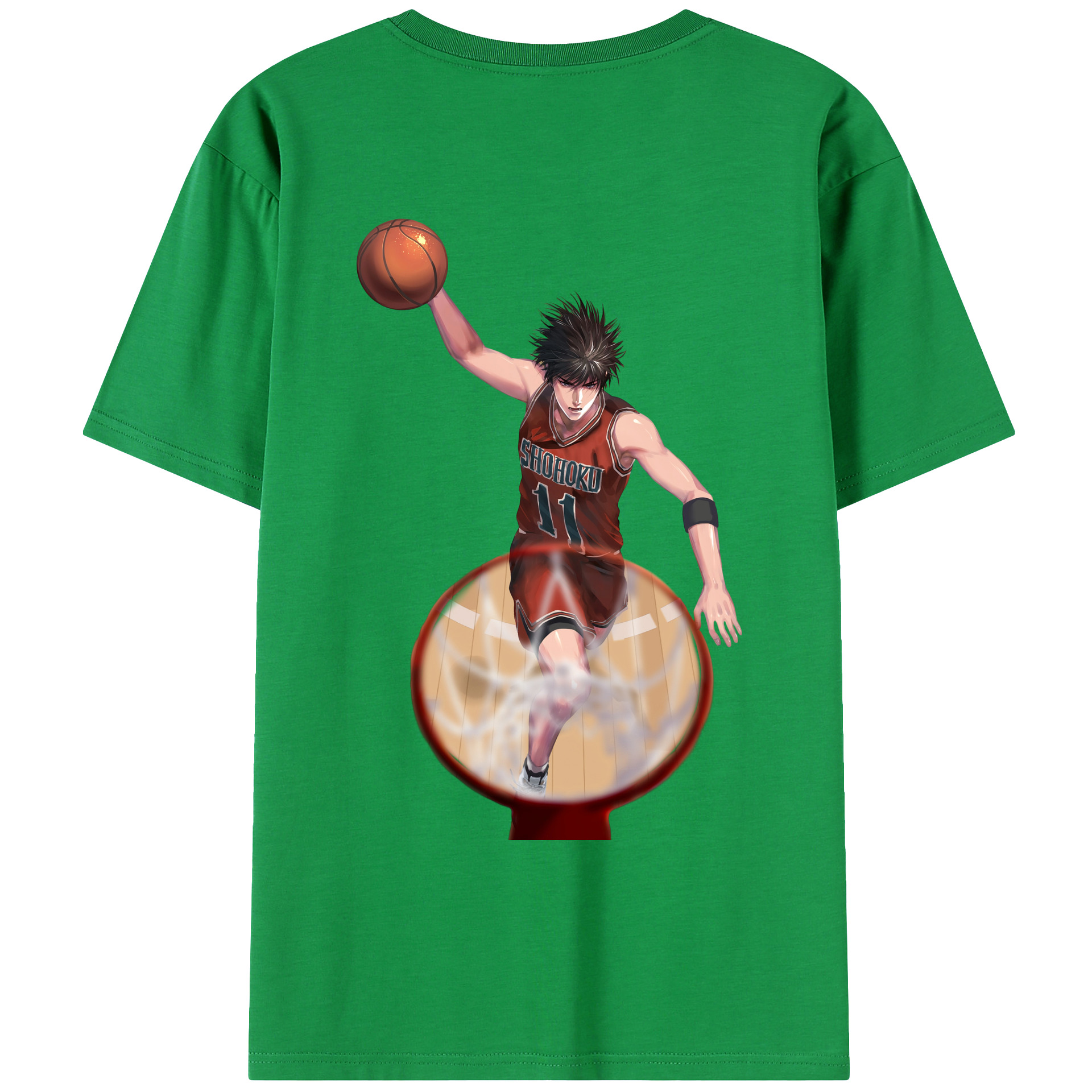 （画像用） SLAM DUNK／スラムダンク レディース半袖Tシャツ(バックプリント)