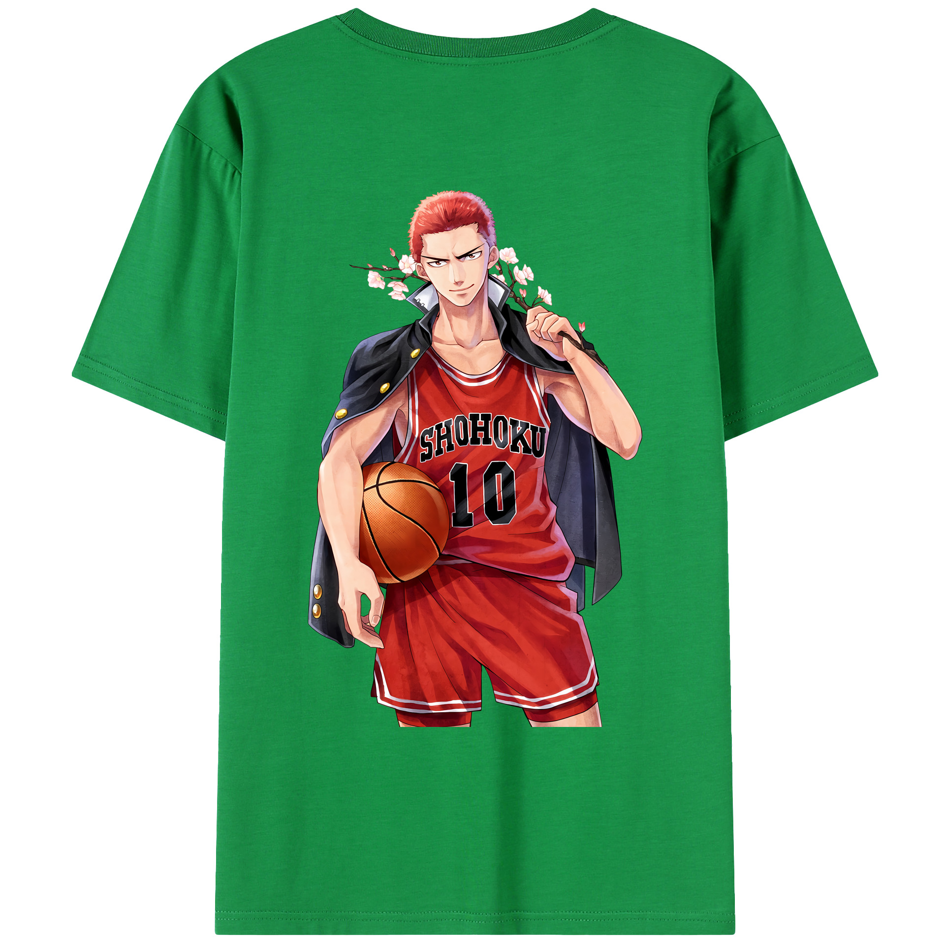 （画像用） SLAM DUNK／スラムダンク レディース半袖Tシャツ(バックプリント)