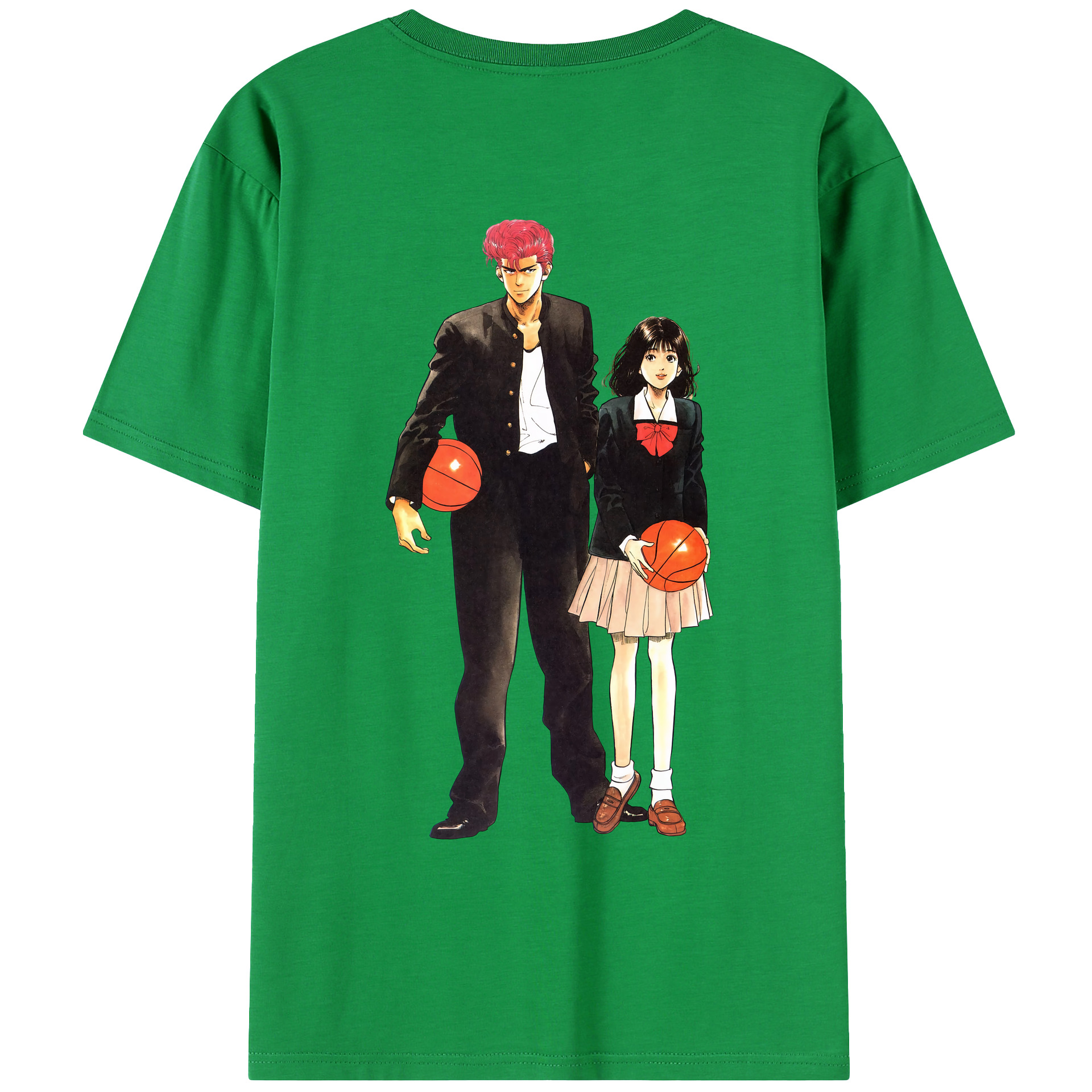 （画像用） SLAM DUNK／スラムダンク レディース半袖Tシャツ(バックプリント)