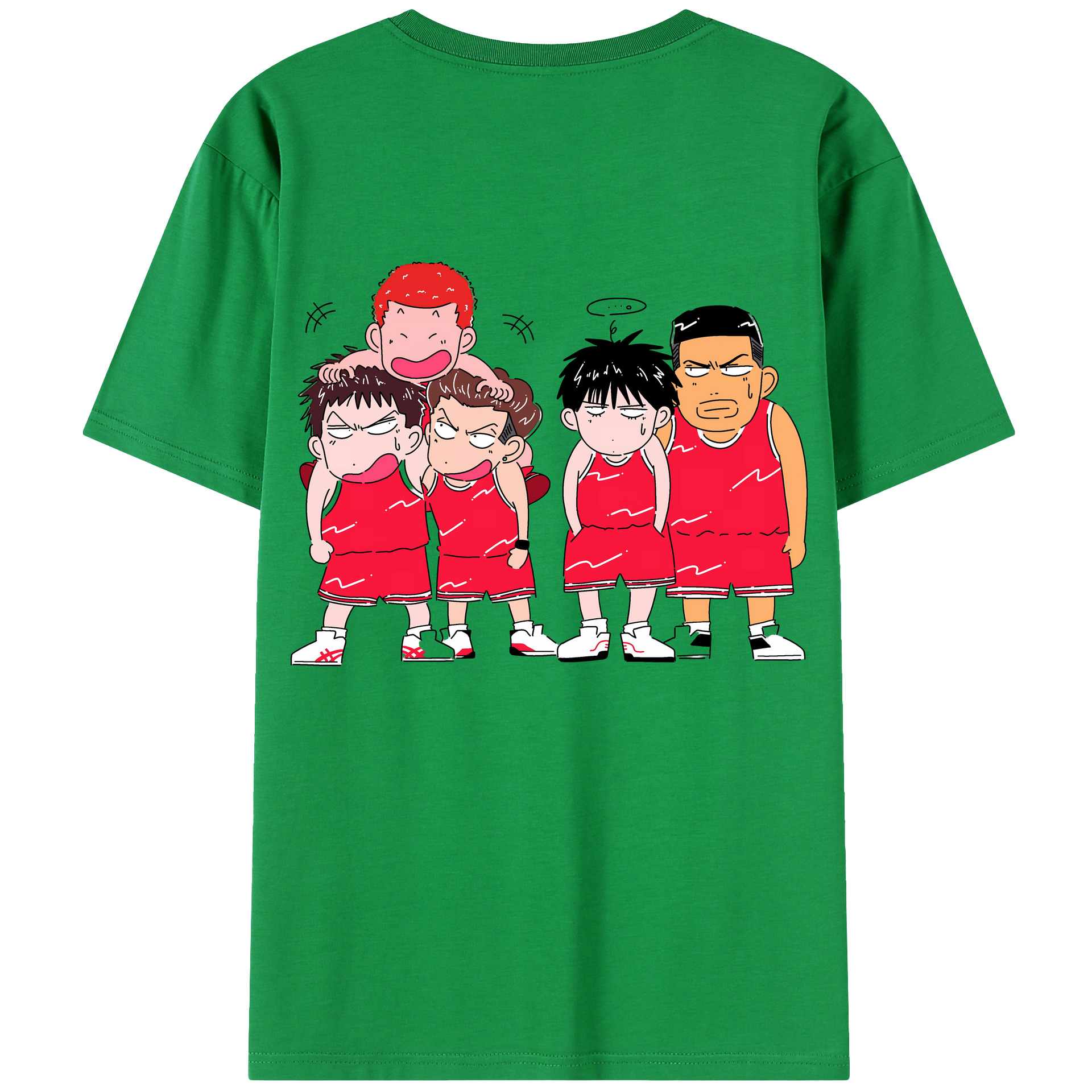 （画像用） SLAM DUNK／スラムダンク レディース半袖Tシャツ(バックプリント)