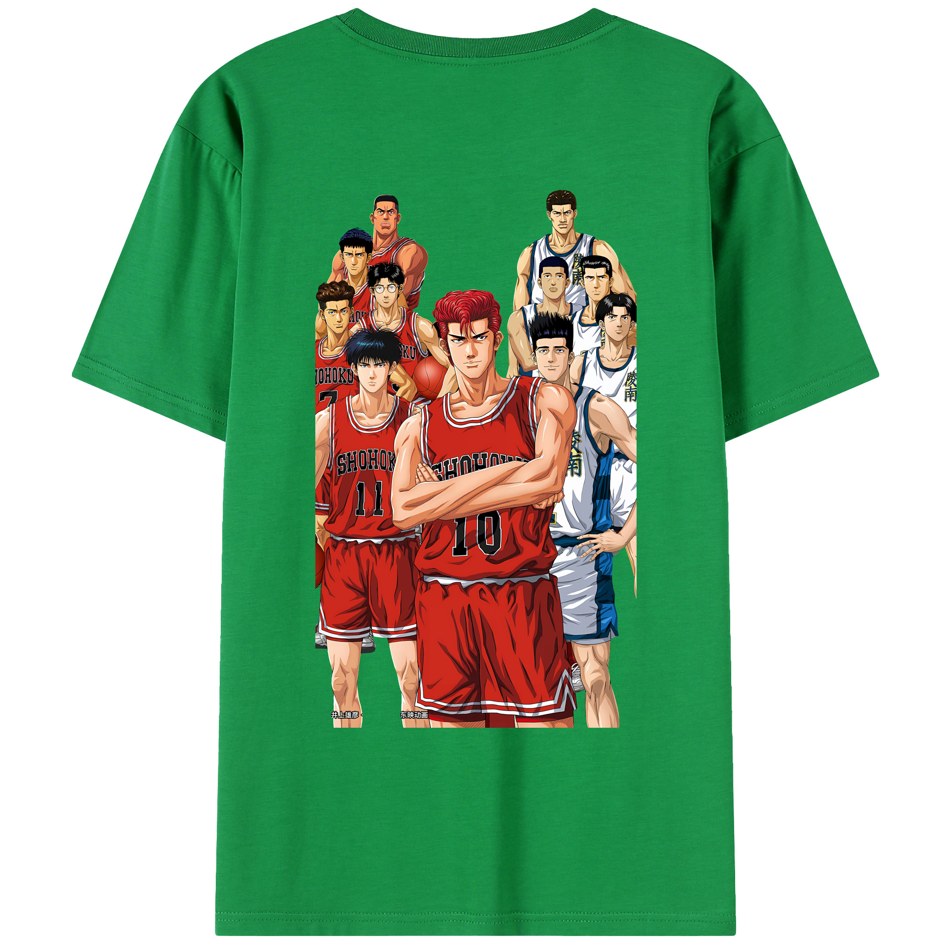 （画像用） SLAM DUNK／スラムダンク レディース半袖Tシャツ(バックプリント)