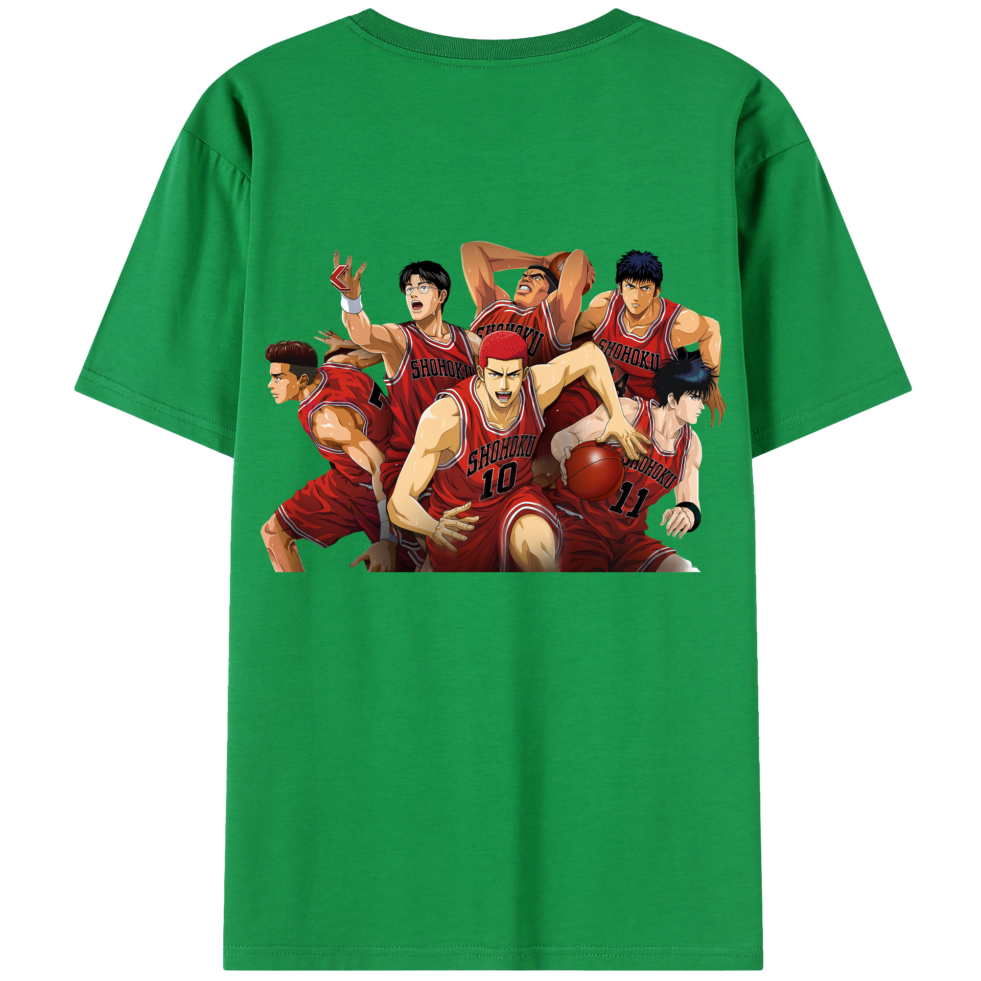 （画像用） SLAM DUNK／スラムダンク レディース半袖Tシャツ(バックプリント)