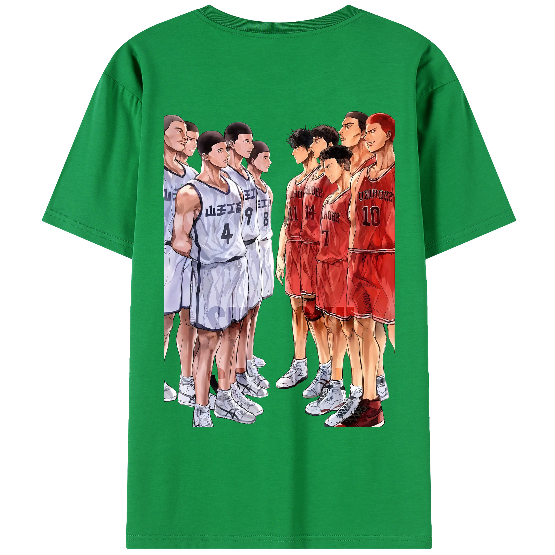 （画像用） SLAM DUNK／スラムダンク レディース半袖Tシャツ(バックプリント)