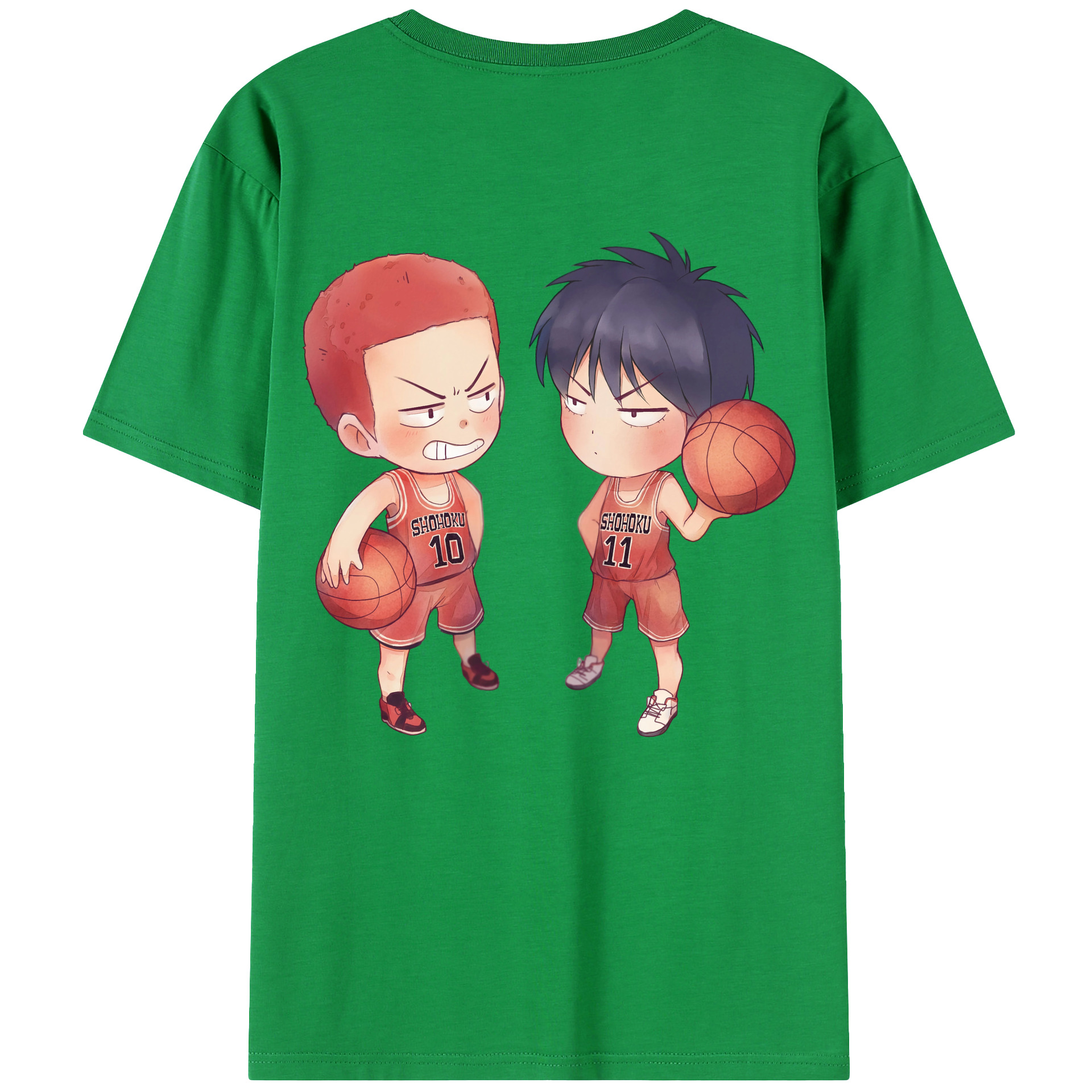 SLAM DUNK／スラムダンク レディース半袖Tシャツ(バックプリント)