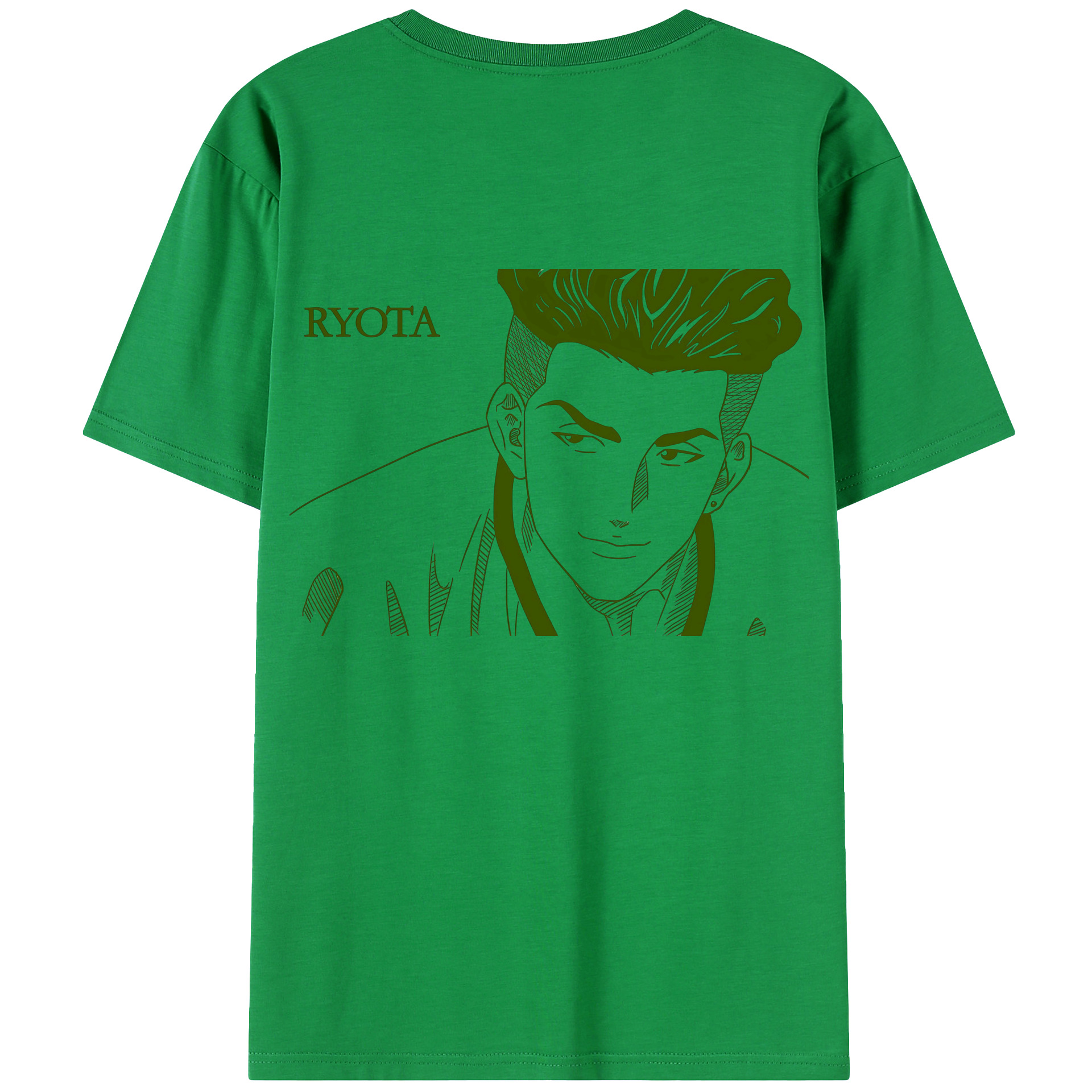 SLAM DUNK／スラムダンク レディース半袖Tシャツ(バックプリント)