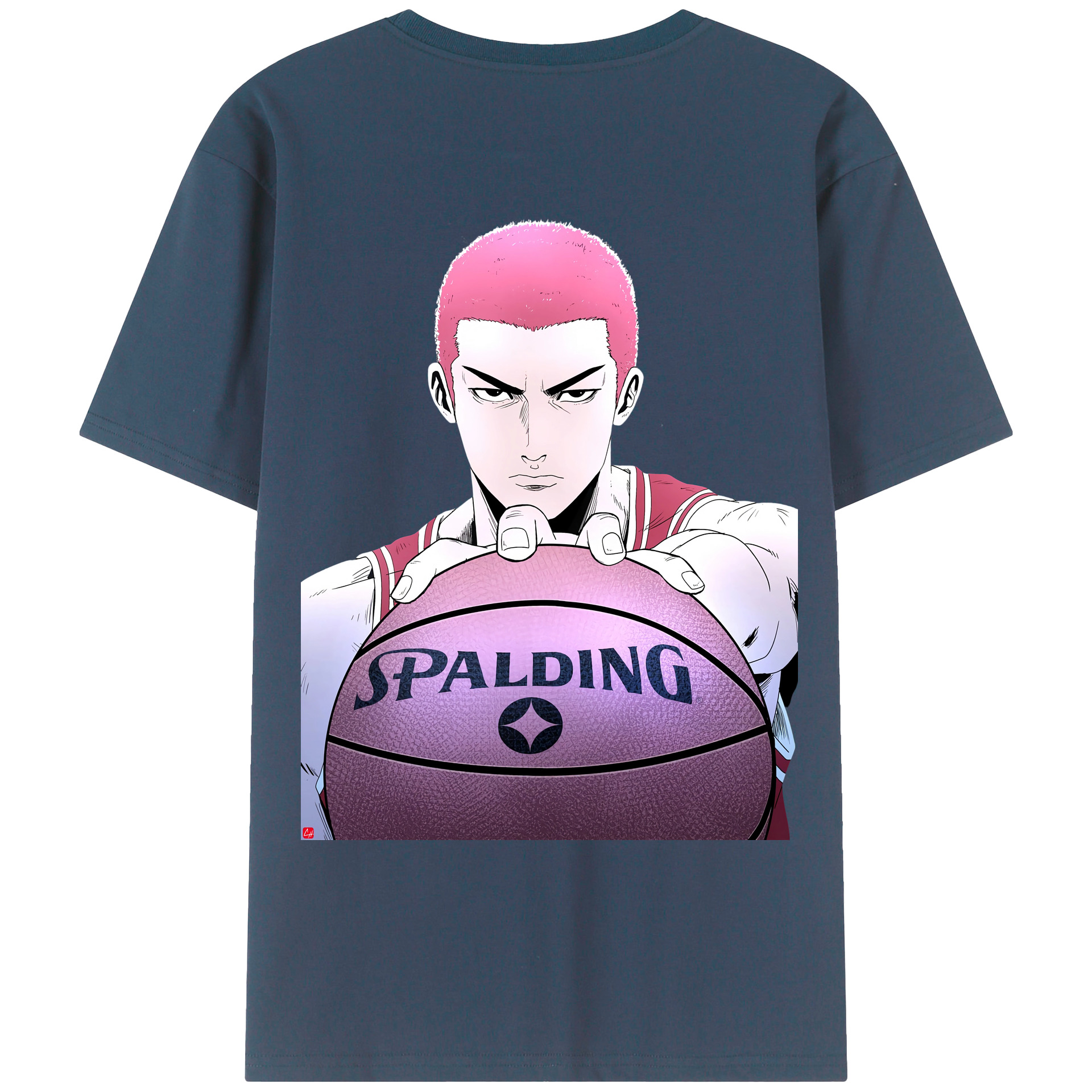 （画像用） SLAM DUNK／スラムダンク レディース半袖Tシャツ(バックプリント)