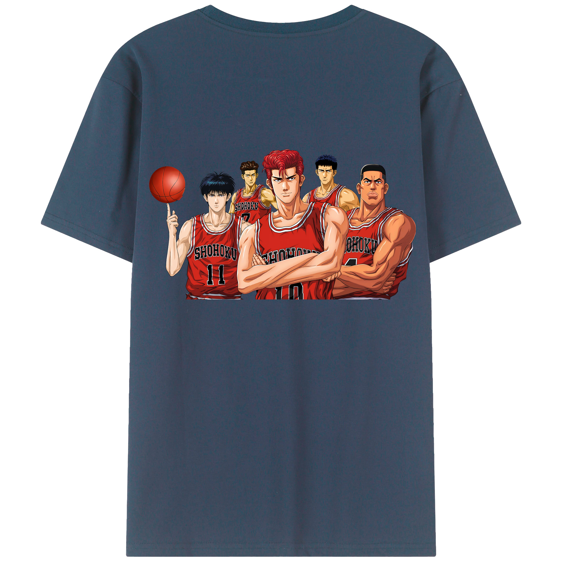 （画像用） SLAM DUNK／スラムダンク レディース半袖Tシャツ(バックプリント)