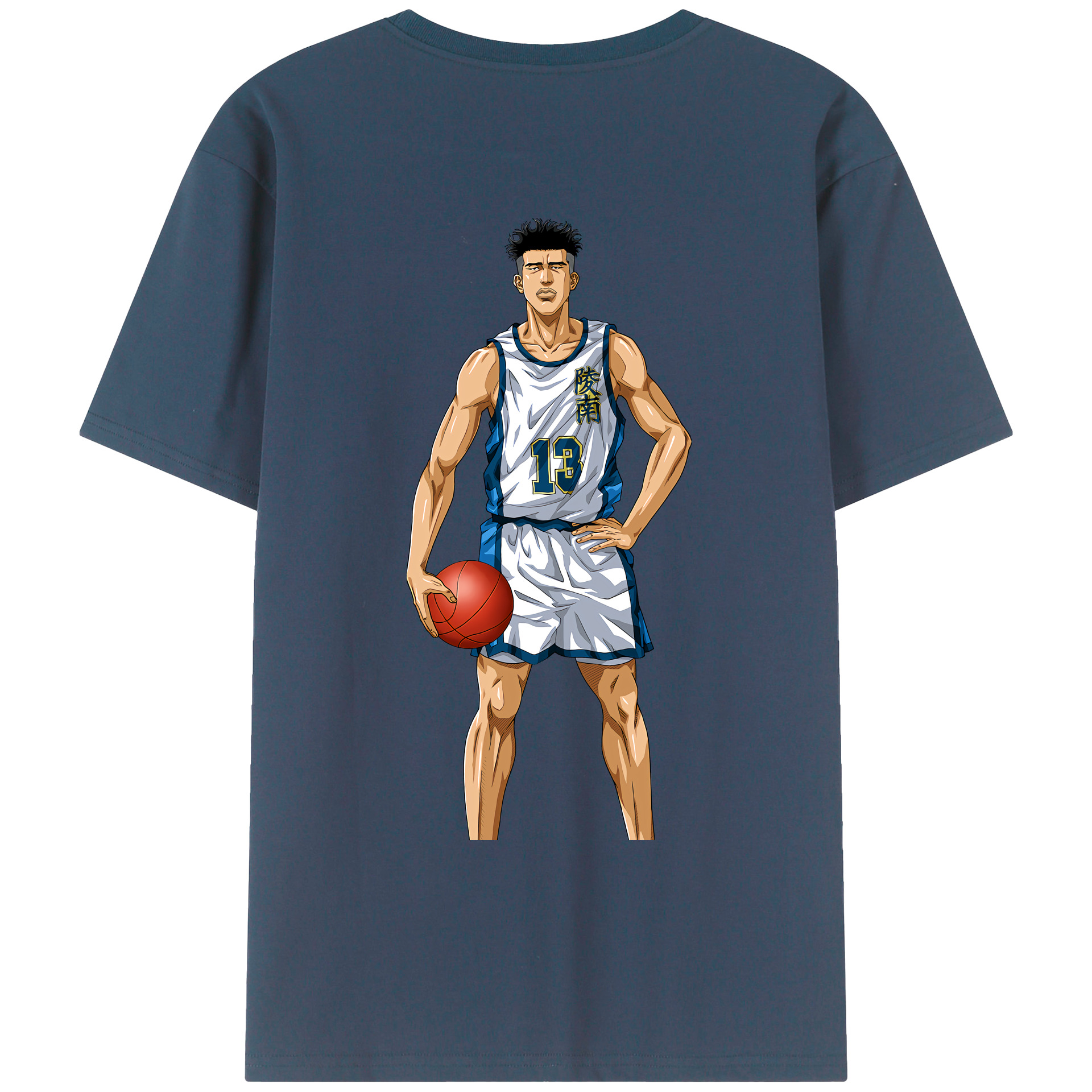 SLAM DUNK／スラムダンク レディース半袖Tシャツ(バックプリント)