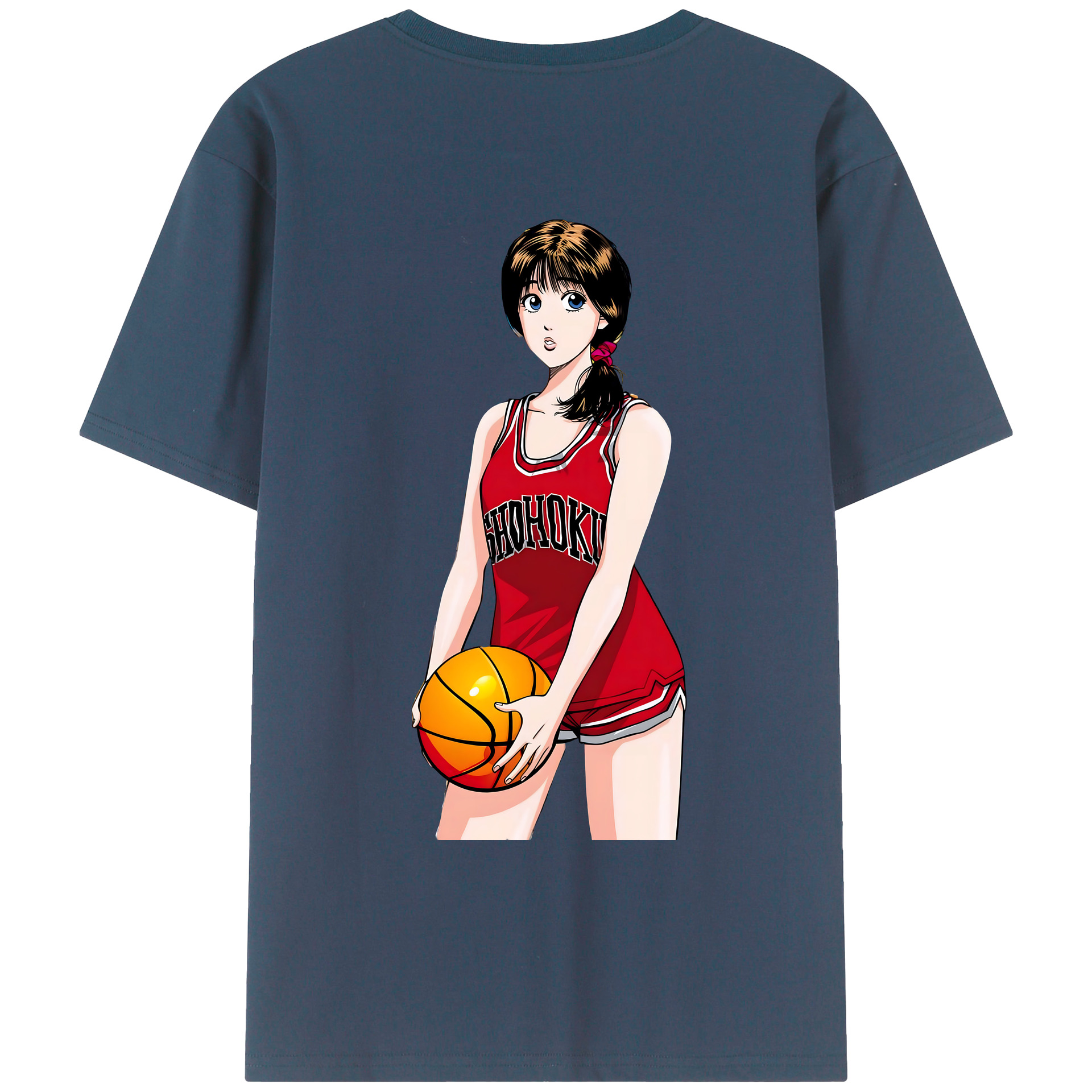 （画像用） SLAM DUNK／スラムダンク レディース半袖Tシャツ(バックプリント)