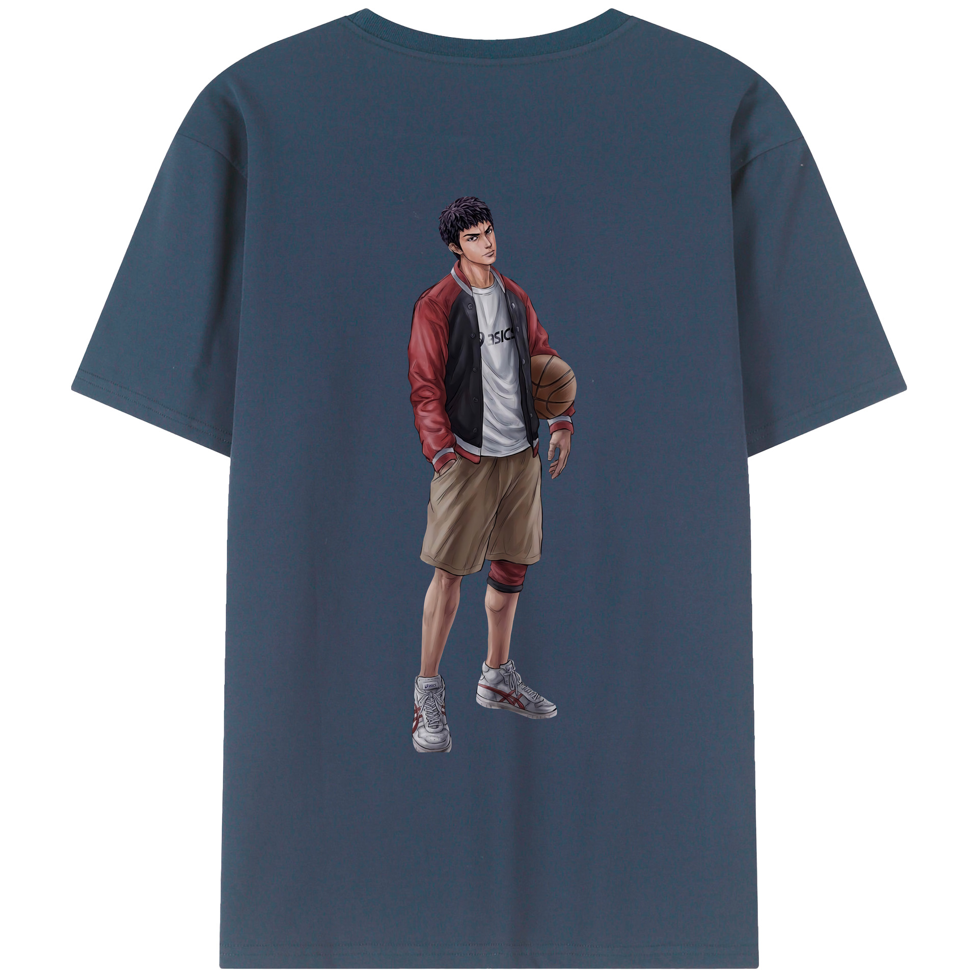 （画像用） SLAM DUNK／スラムダンク レディース半袖Tシャツ(バックプリント)