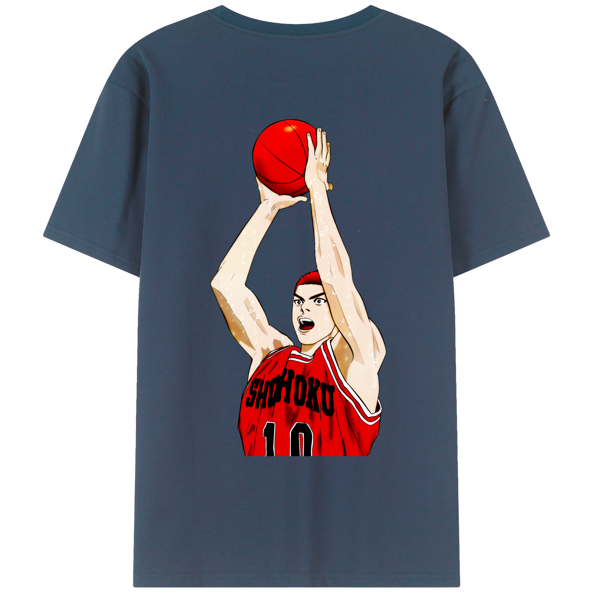 （画像用） SLAM DUNK／スラムダンク レディース半袖Tシャツ(バックプリント)