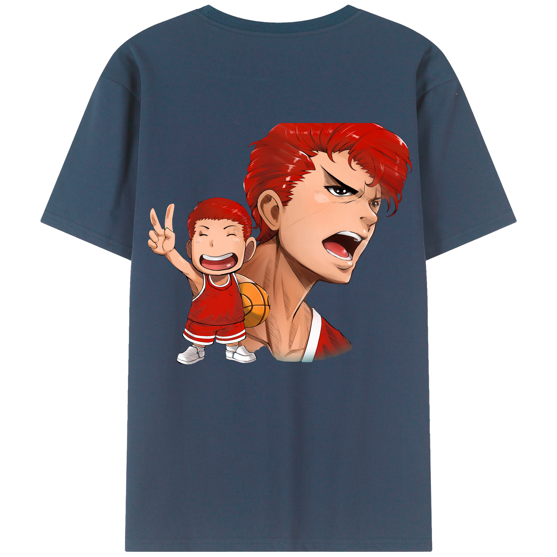 （画像用） SLAM DUNK／スラムダンク レディース半袖Tシャツ(バックプリント)