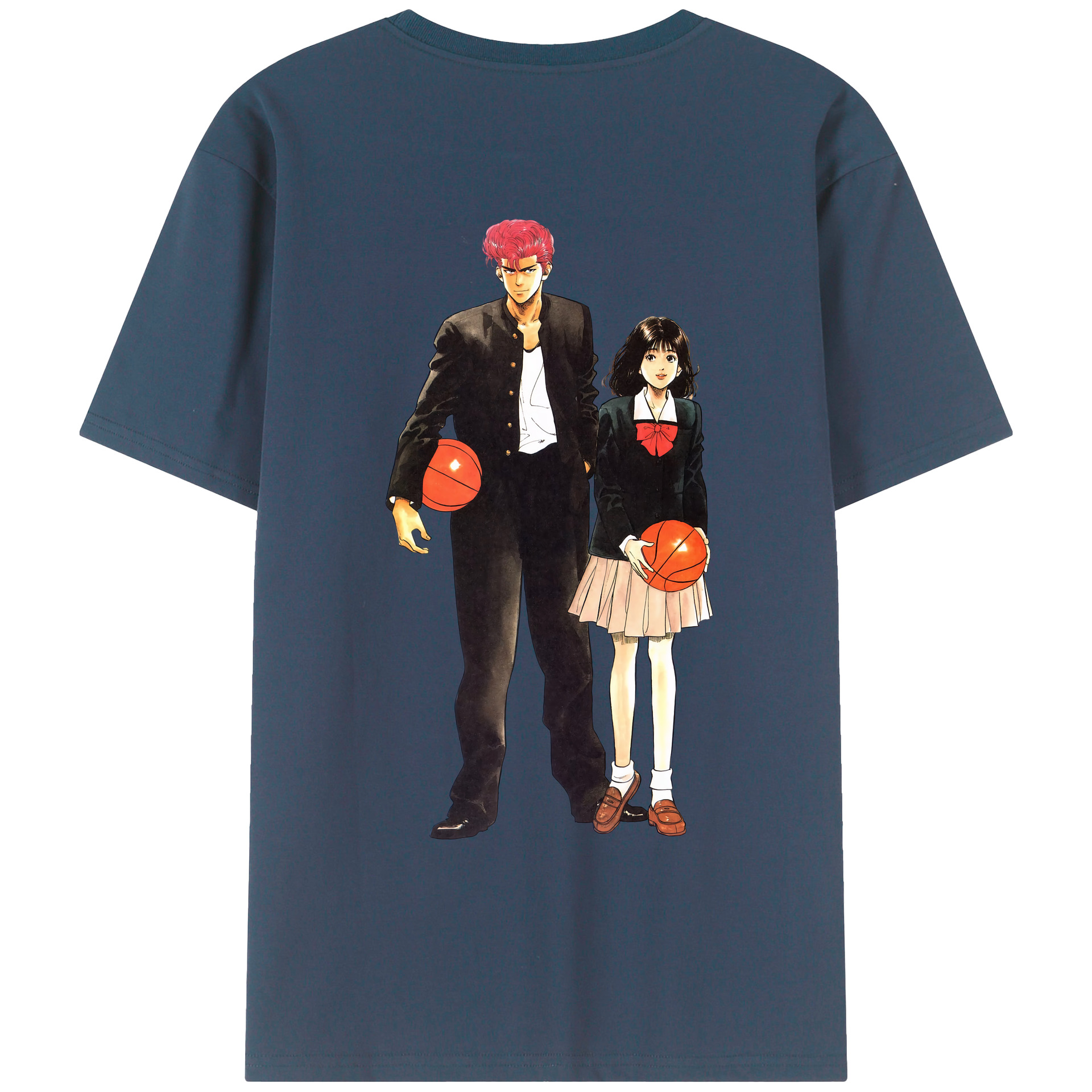 （画像用） SLAM DUNK／スラムダンク レディース半袖Tシャツ(バックプリント)