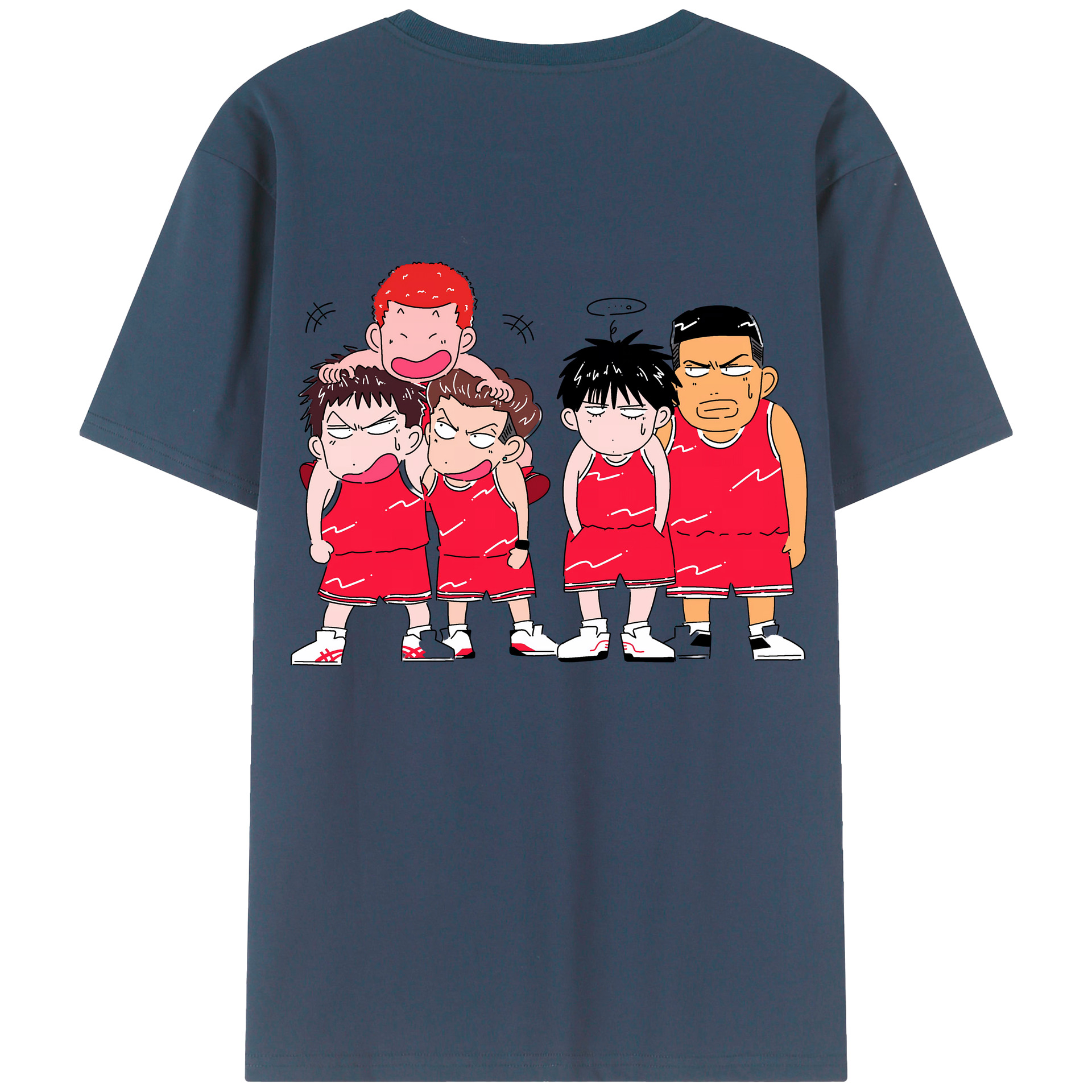 （画像用） SLAM DUNK／スラムダンク レディース半袖Tシャツ(バックプリント)