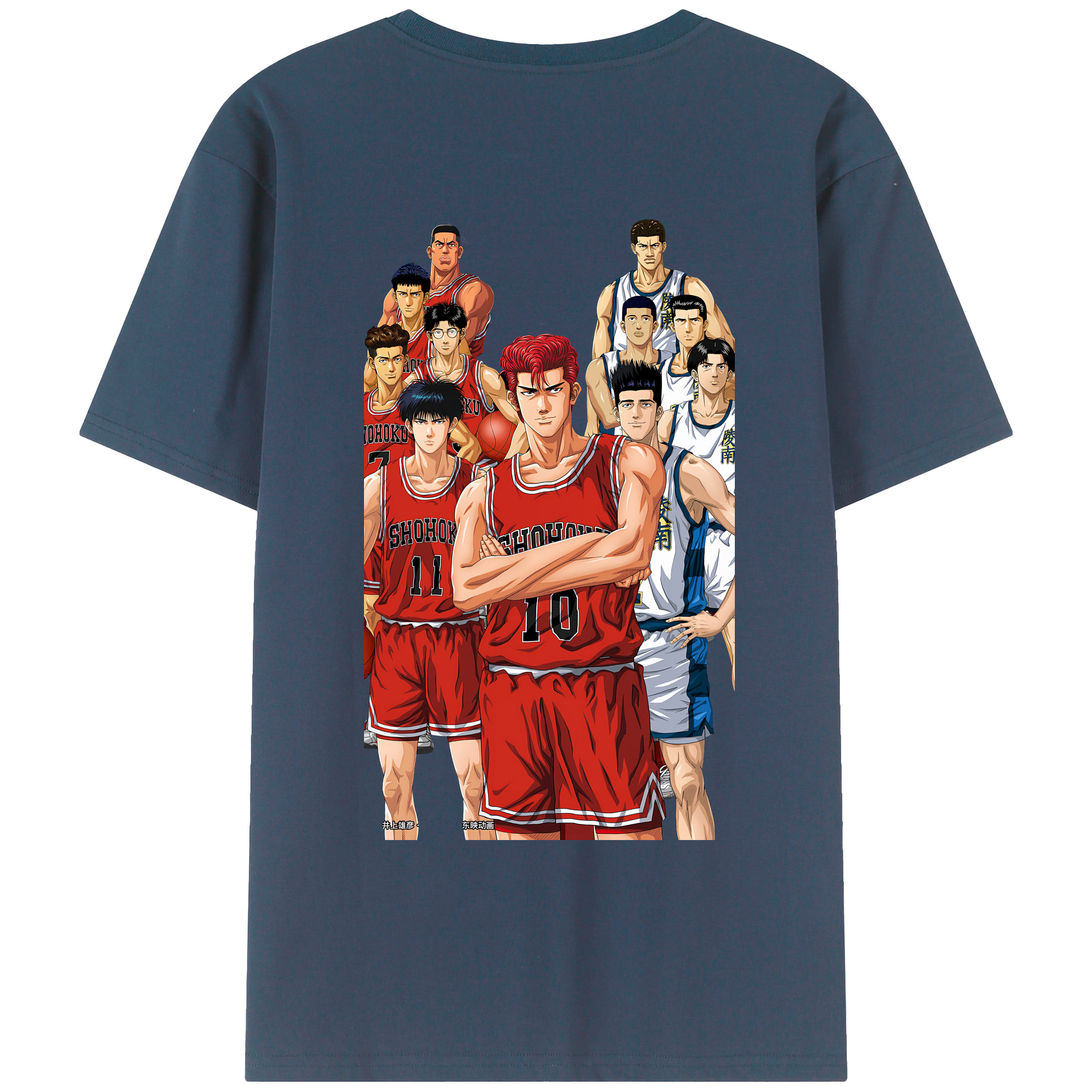 （画像用） SLAM DUNK／スラムダンク レディース半袖Tシャツ(バックプリント)