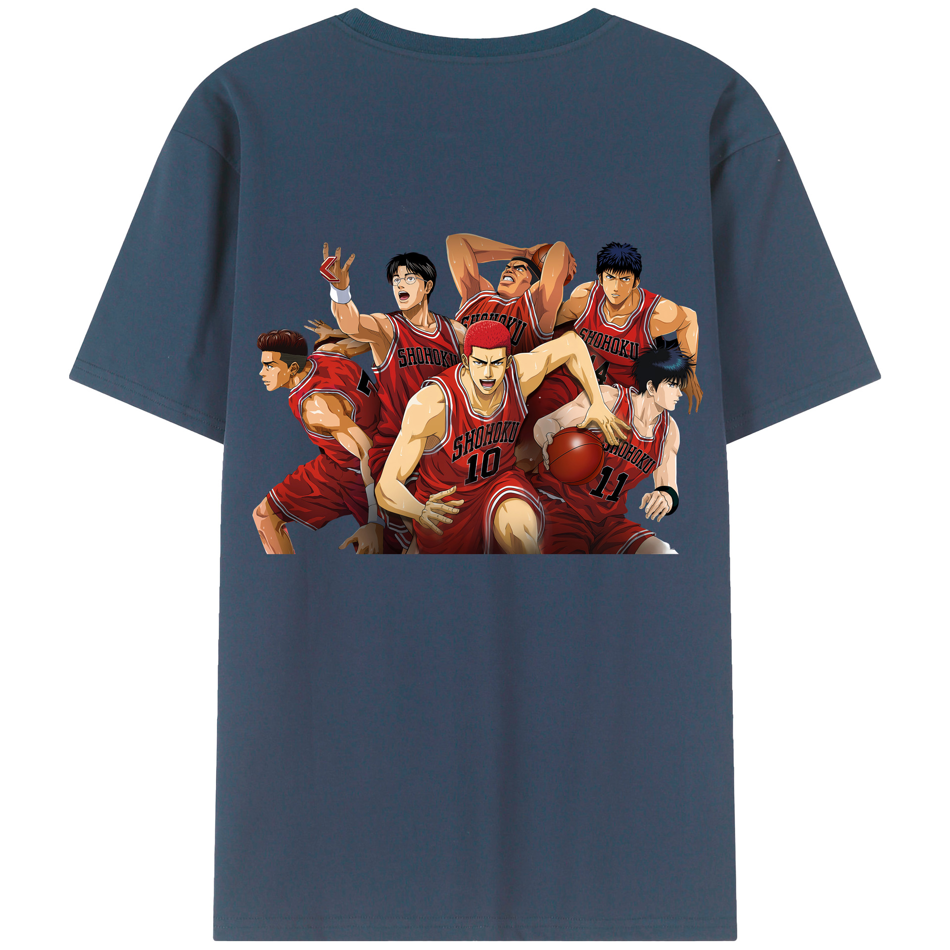 （画像用） SLAM DUNK／スラムダンク レディース半袖Tシャツ(バックプリント)