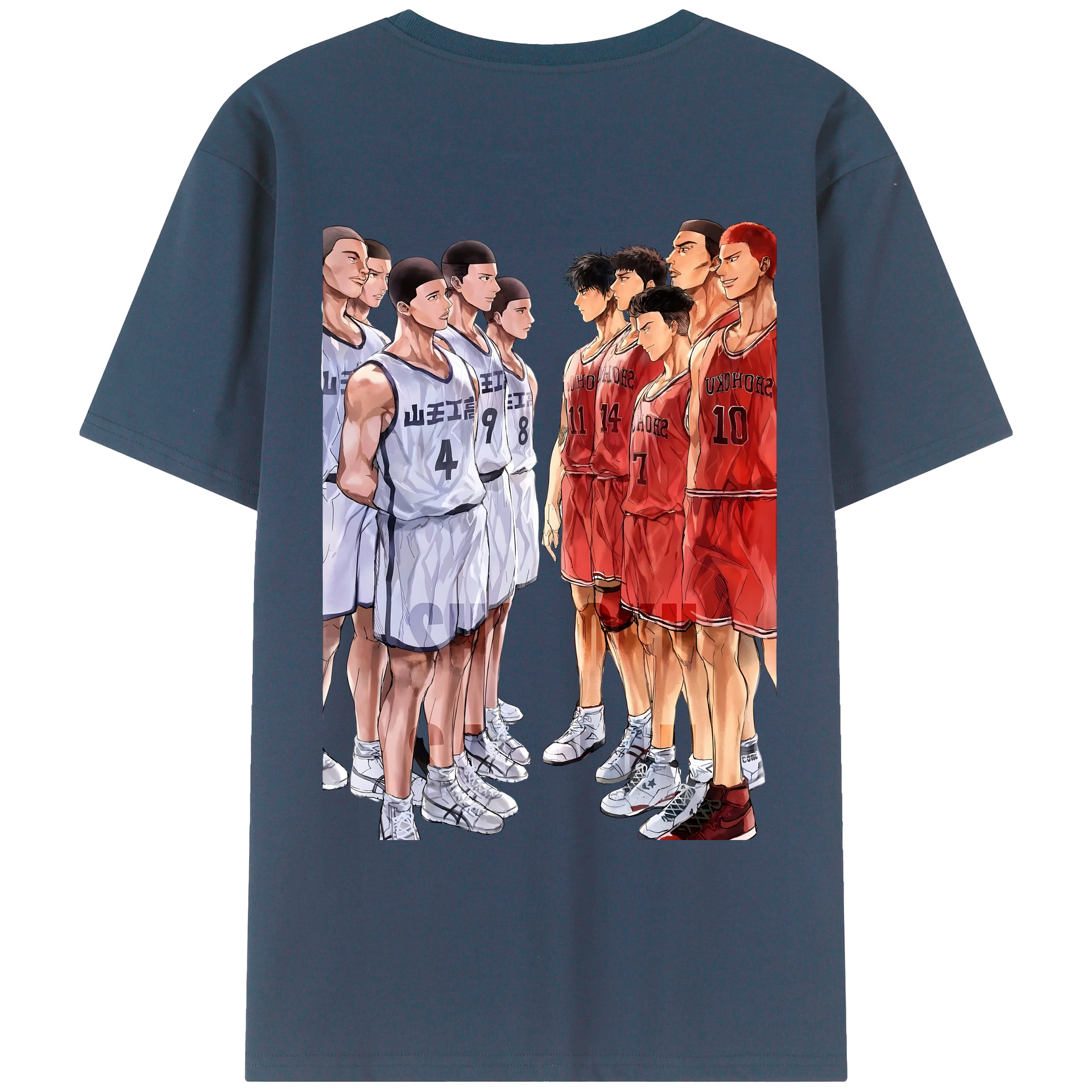 （画像用） SLAM DUNK／スラムダンク レディース半袖Tシャツ(バックプリント)