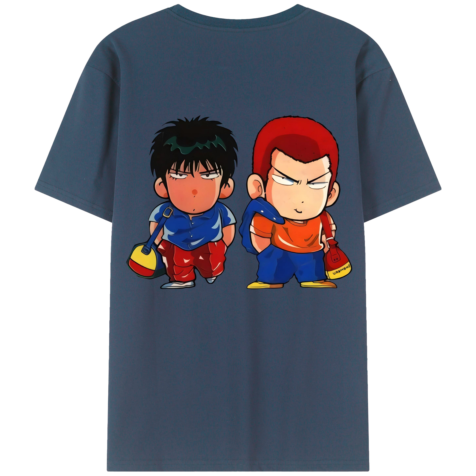 SLAM DUNK／スラムダンク レディース半袖Tシャツ(バックプリント)