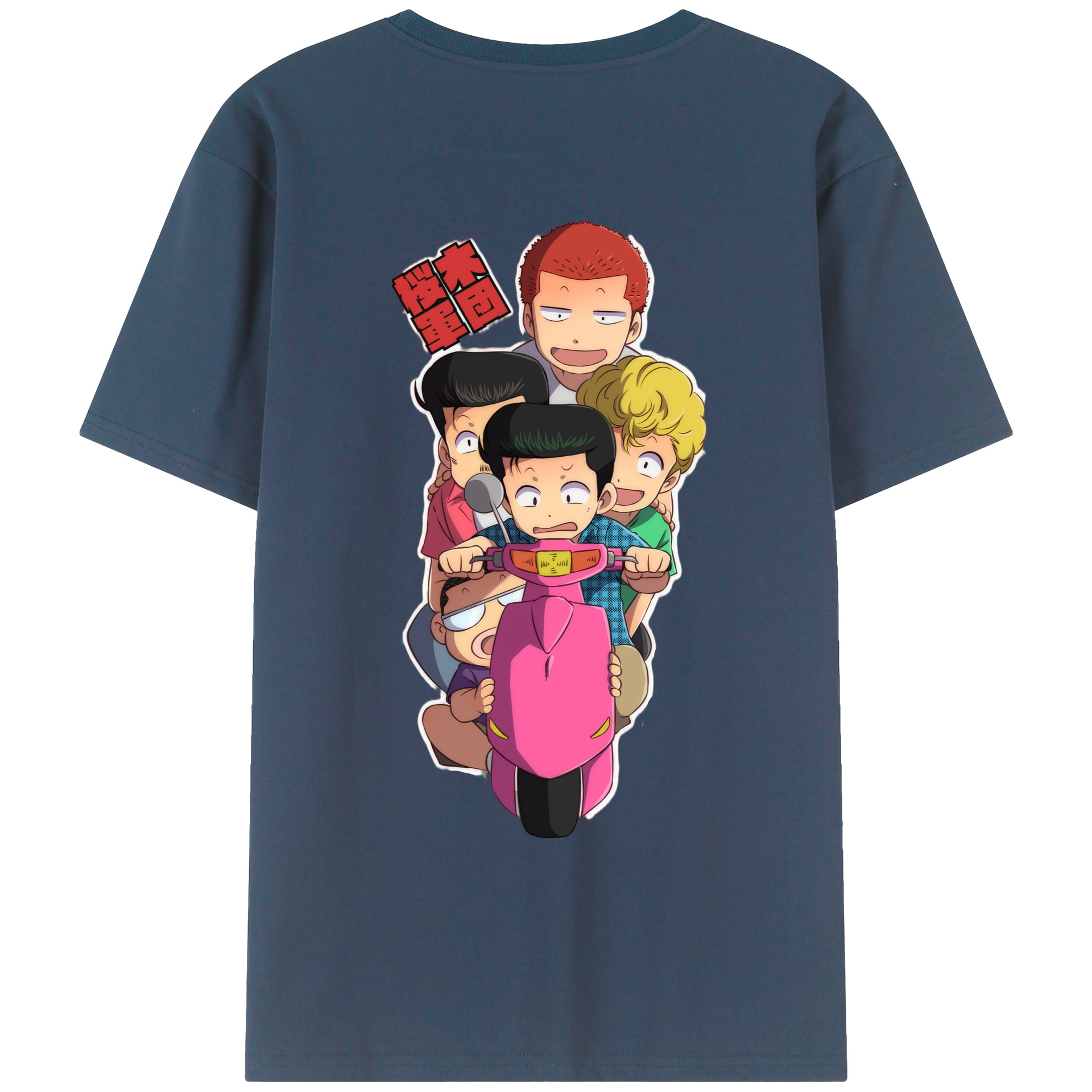 SLAM DUNK／スラムダンク レディース半袖Tシャツ(バックプリント)