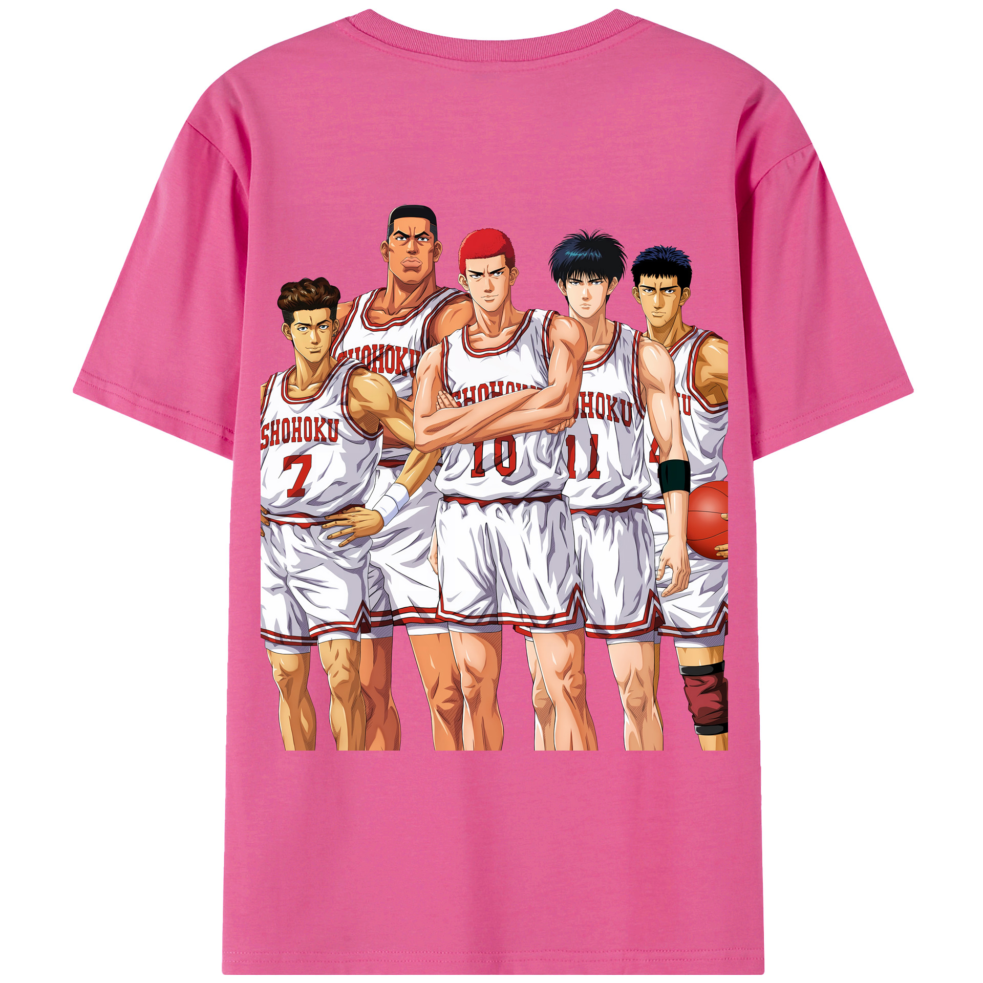 （画像用） SLAM DUNK／スラムダンク レディース半袖Tシャツ(バックプリント)