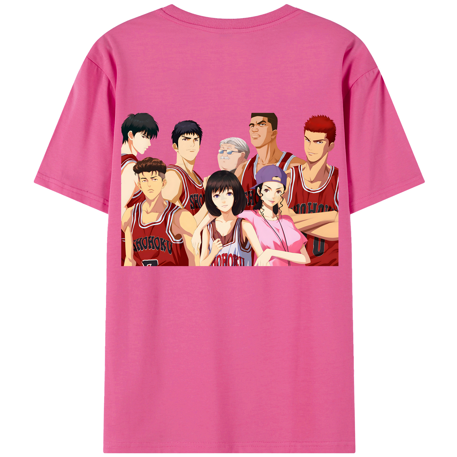 （画像用） SLAM DUNK／スラムダンク レディース半袖Tシャツ(バックプリント)