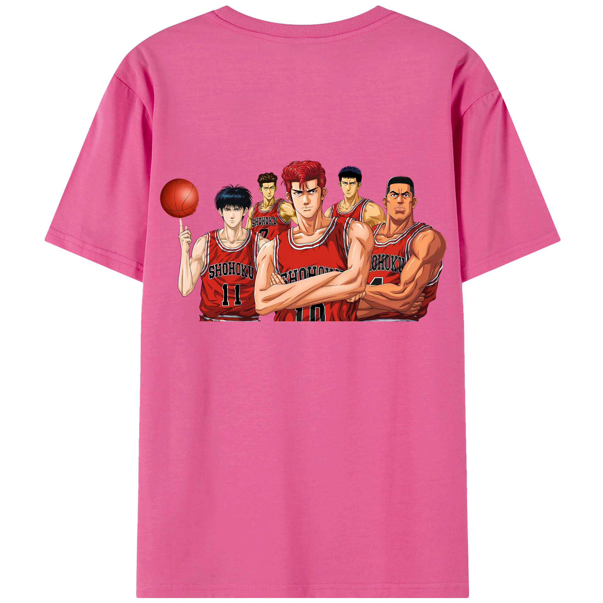 （画像用） SLAM DUNK／スラムダンク レディース半袖Tシャツ(バックプリント)