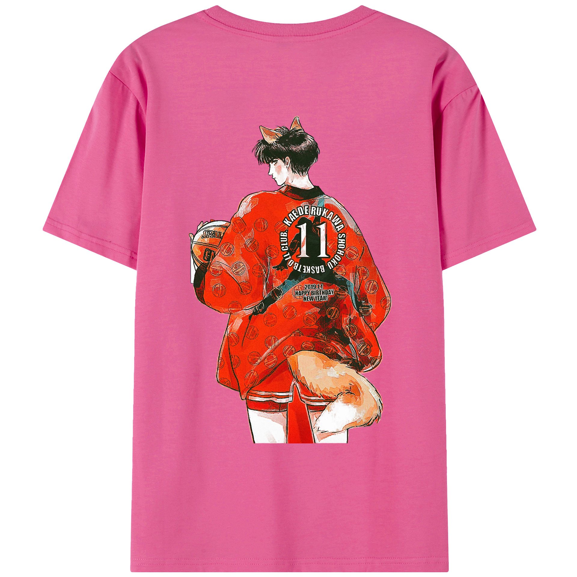 （画像用） SLAM DUNK／スラムダンク レディース半袖Tシャツ(バックプリント)