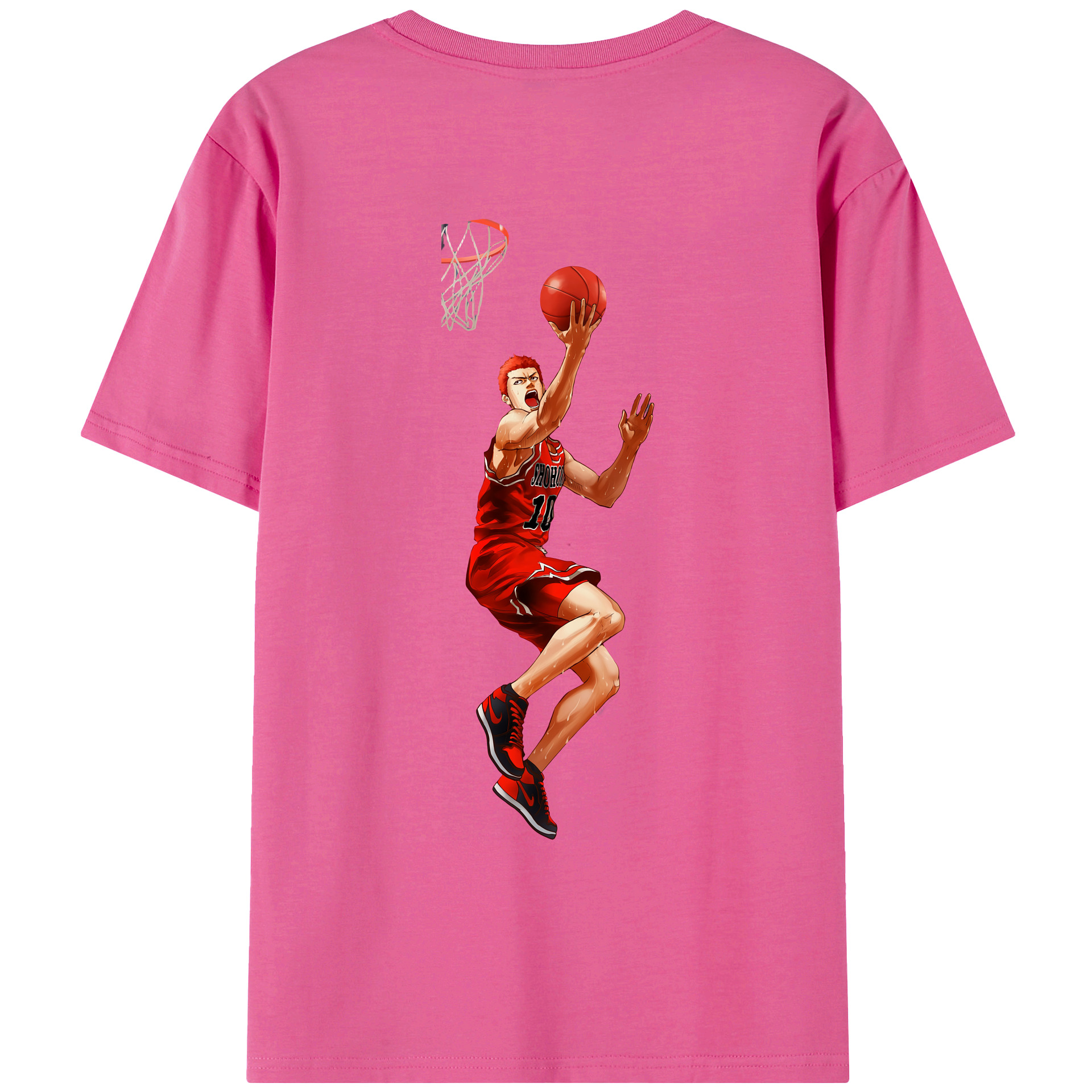 （画像用） SLAM DUNK／スラムダンク レディース半袖Tシャツ(バックプリント)