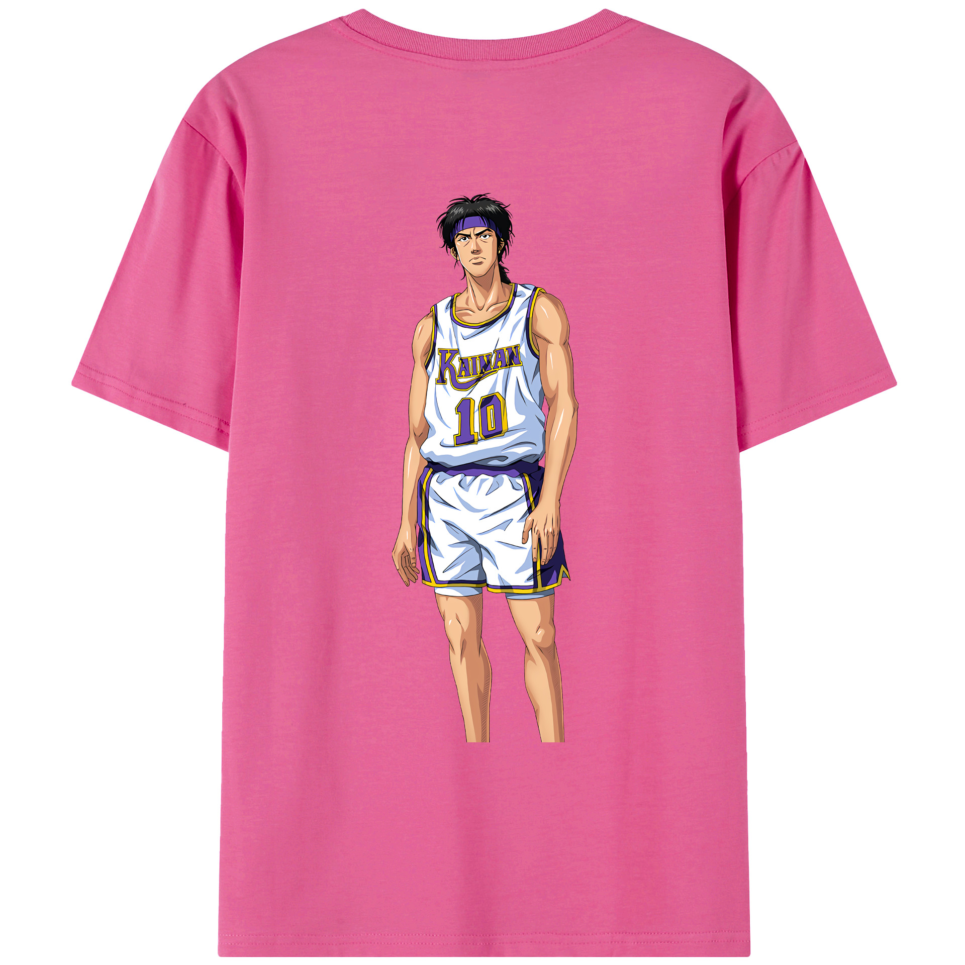 SLAM DUNK／スラムダンク レディース半袖Tシャツ(バックプリント)