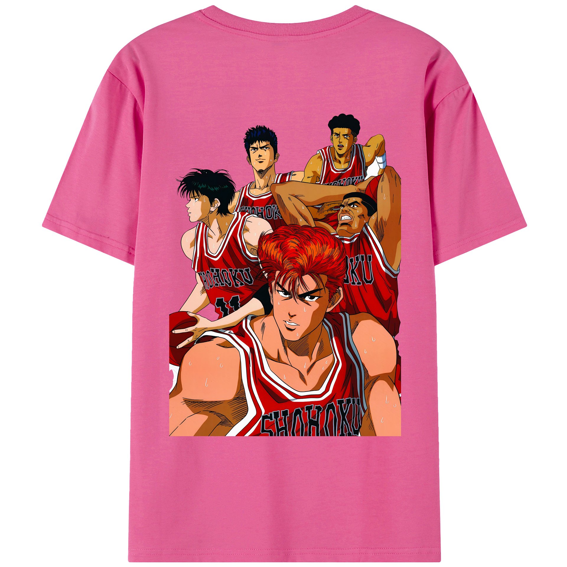 （画像用） SLAM DUNK／スラムダンク レディース半袖Tシャツ(バックプリント)