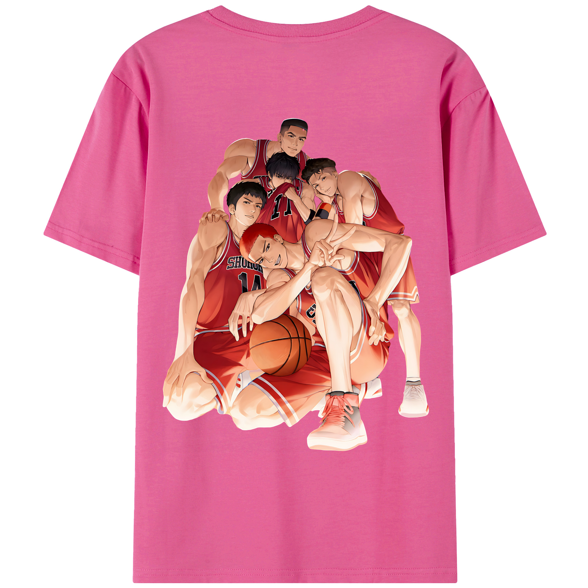 （画像用） SLAM DUNK／スラムダンク レディース半袖Tシャツ(バックプリント)
