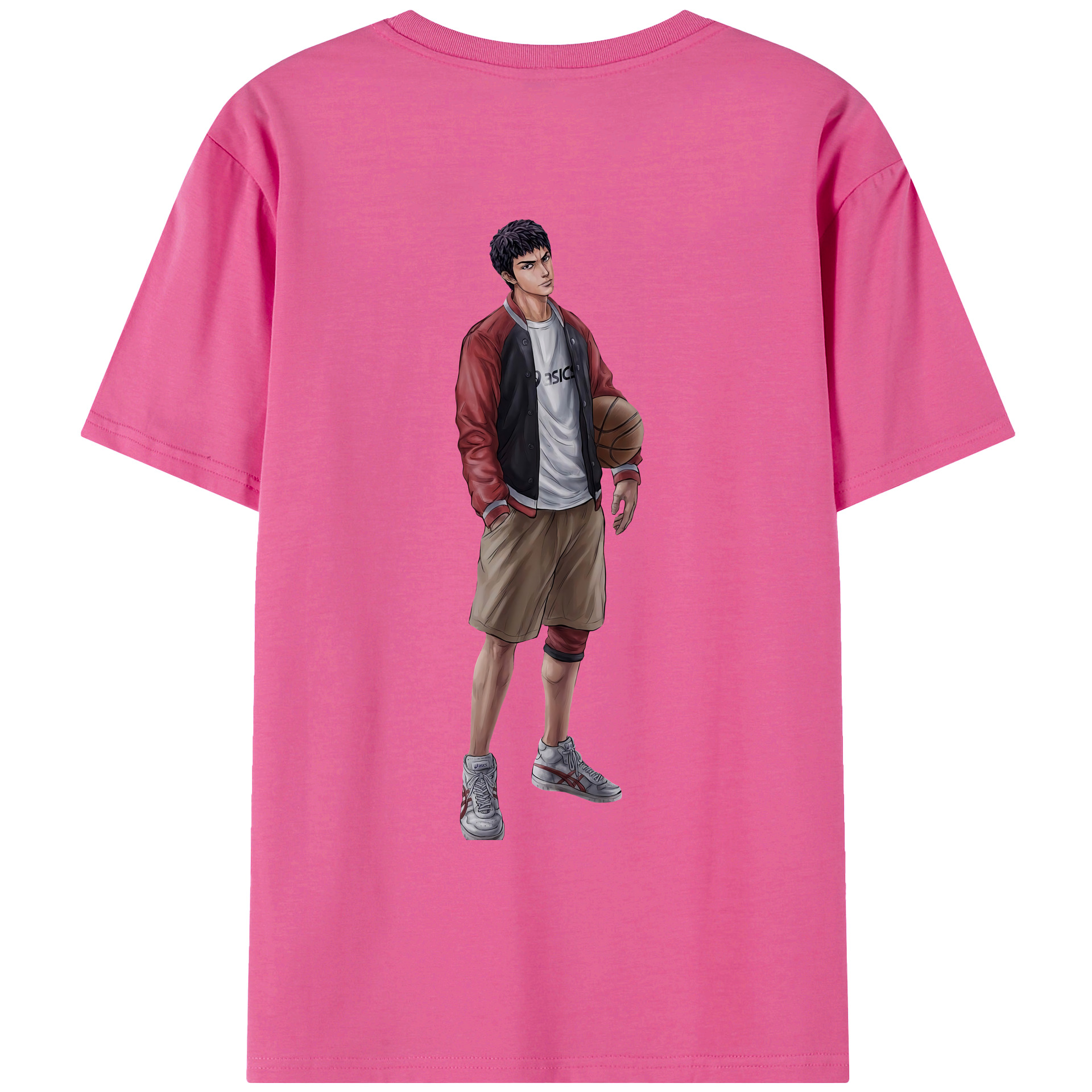 （画像用） SLAM DUNK／スラムダンク レディース半袖Tシャツ(バックプリント)