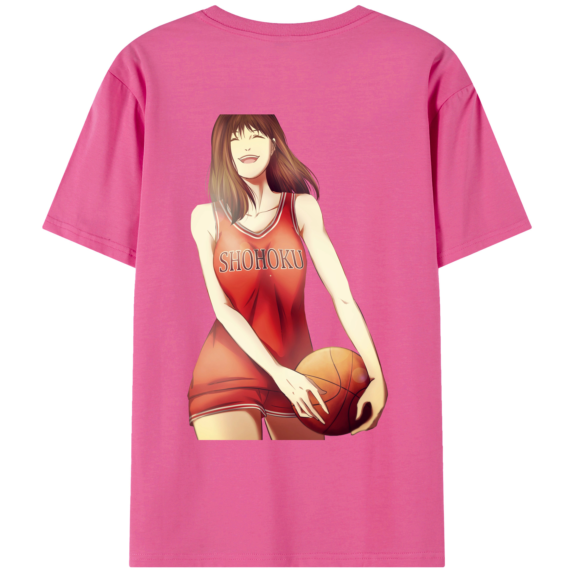 SLAM DUNK／スラムダンク レディース半袖Tシャツ(バックプリント)
