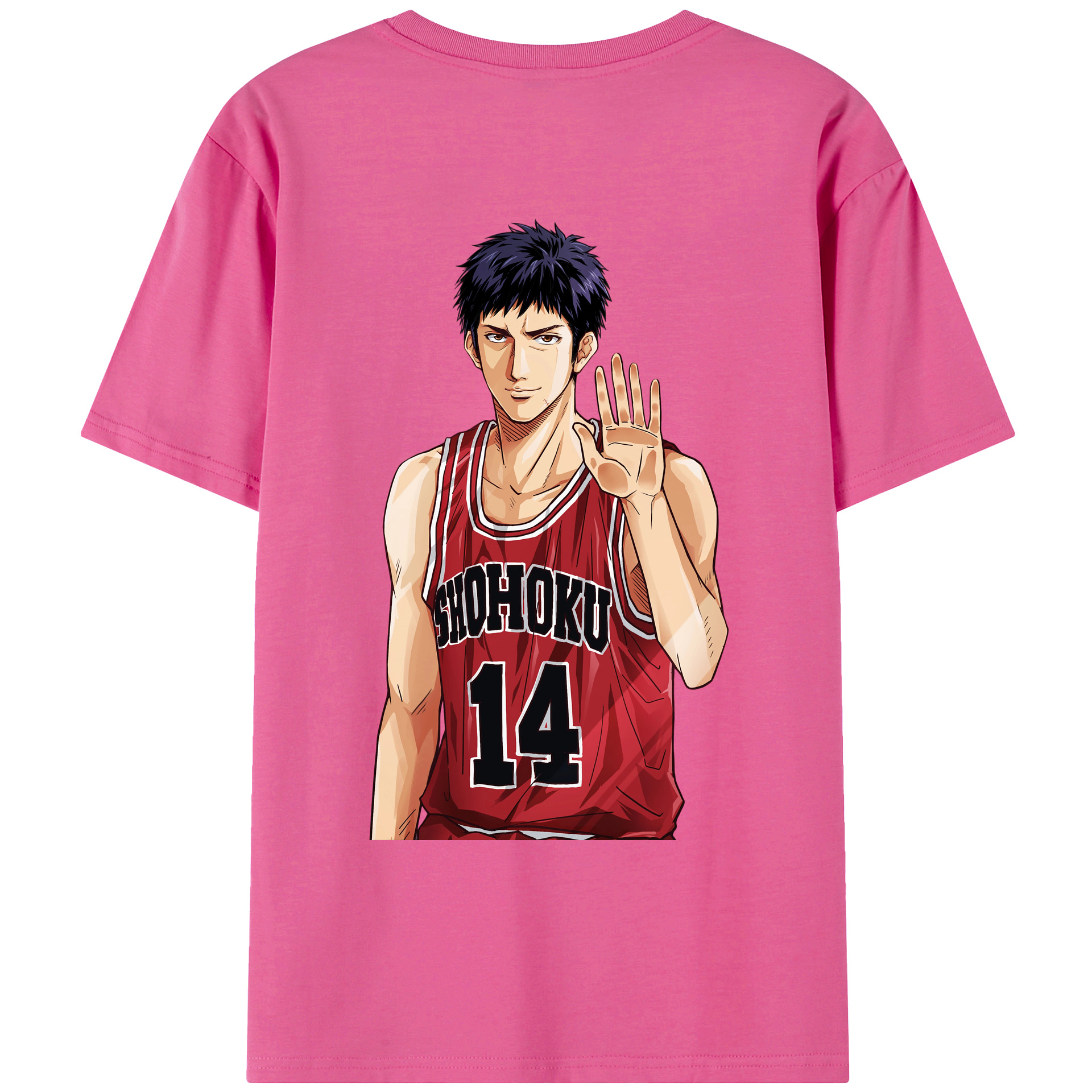 SLAM DUNK／スラムダンク レディース半袖Tシャツ(バックプリント)