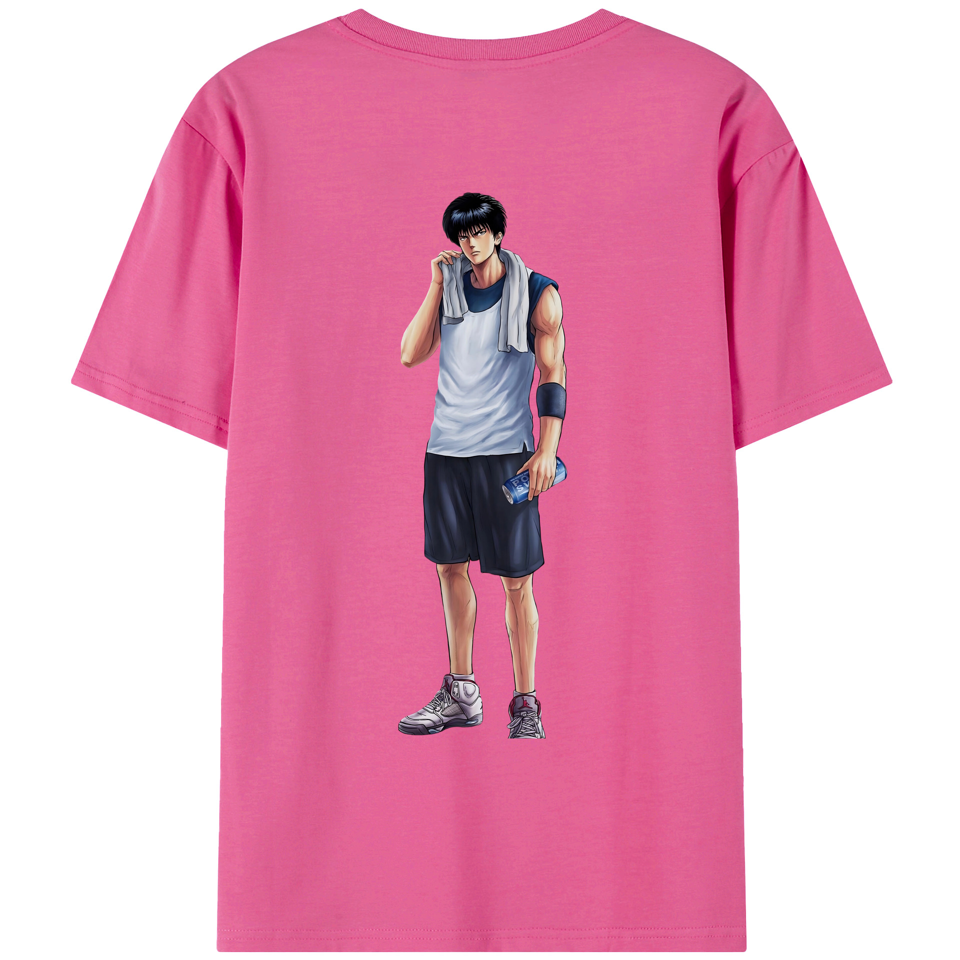 SLAM DUNK／スラムダンク レディース半袖Tシャツ(バックプリント)