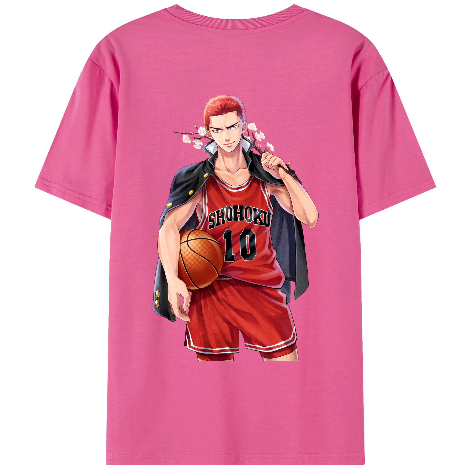（画像用） SLAM DUNK／スラムダンク レディース半袖Tシャツ(バックプリント)