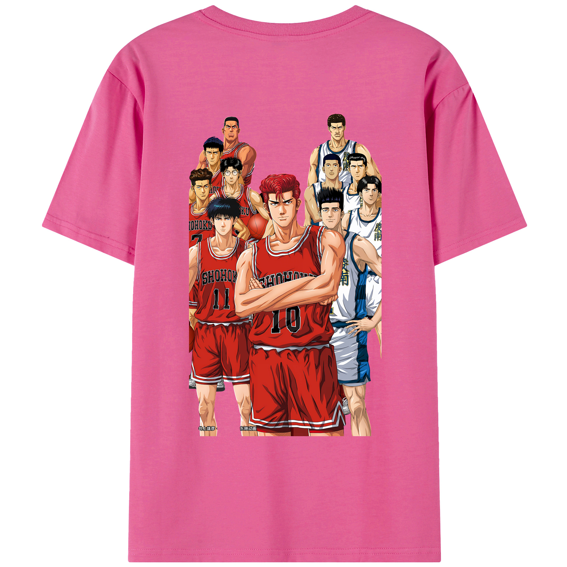 （画像用） SLAM DUNK／スラムダンク レディース半袖Tシャツ(バックプリント)
