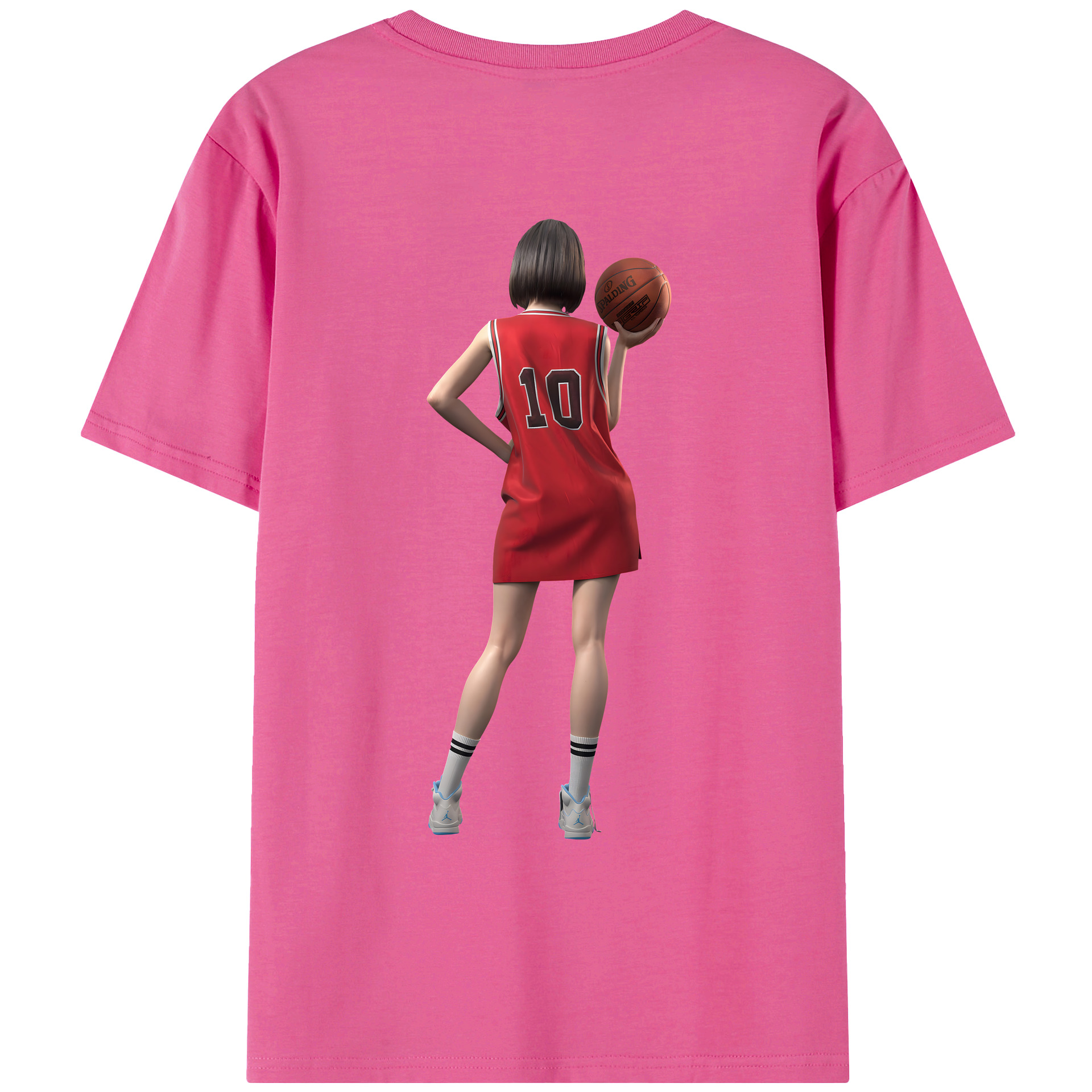 （画像用） SLAM DUNK／スラムダンク レディース半袖Tシャツ(バックプリント)