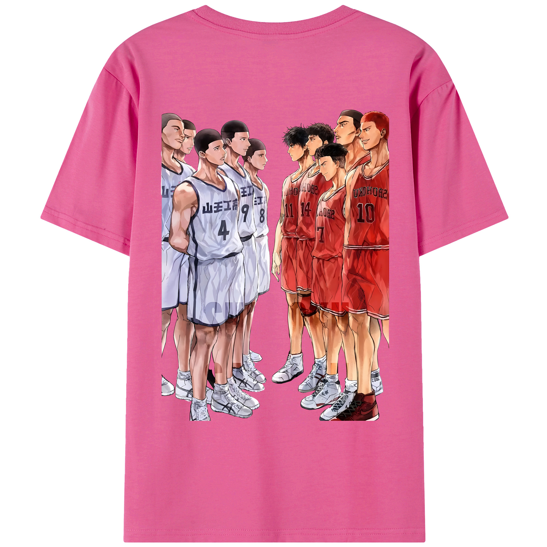 （画像用） SLAM DUNK／スラムダンク レディース半袖Tシャツ(バックプリント)